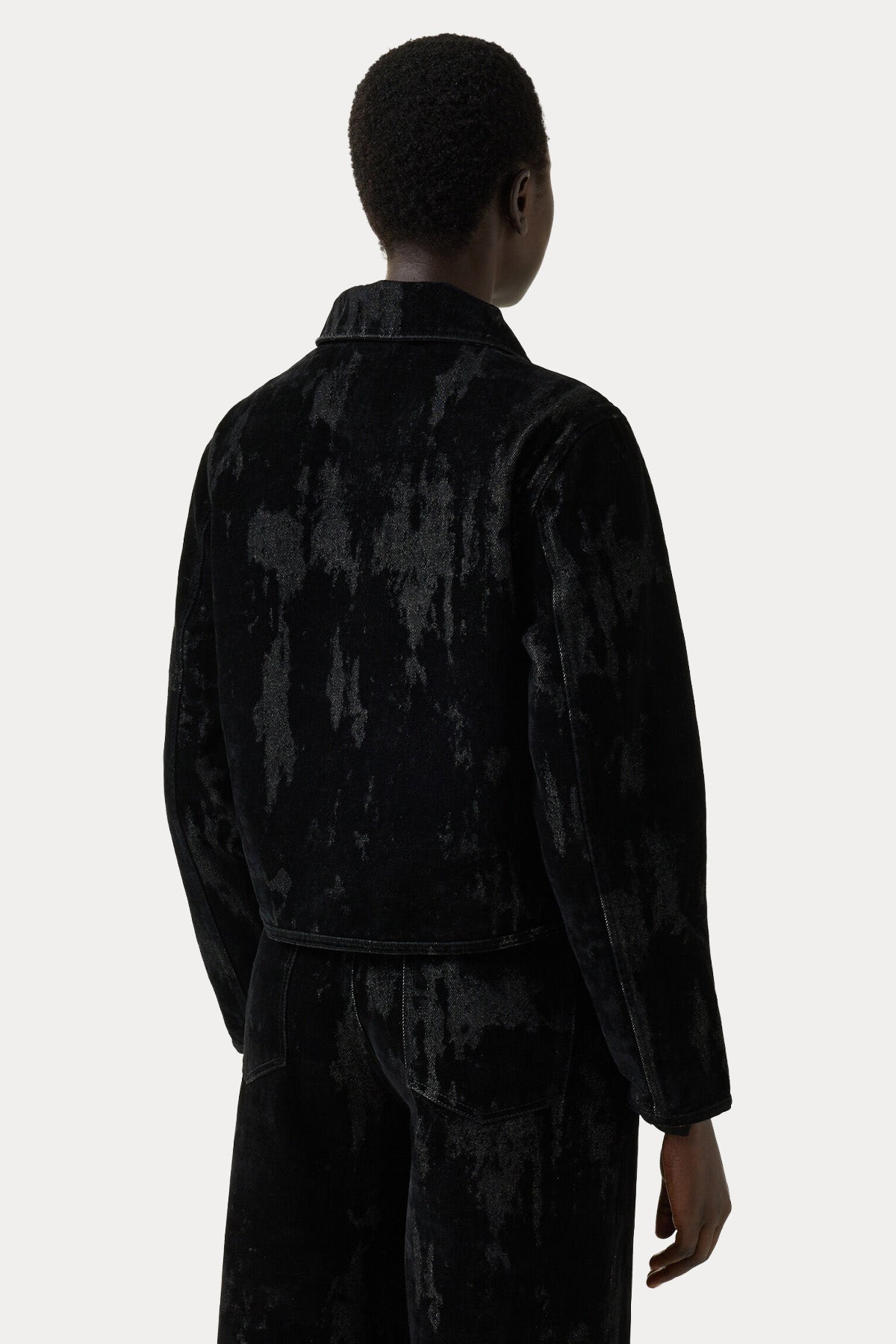 Bogner Lore Loose Fit Desenli Kadife Ceket