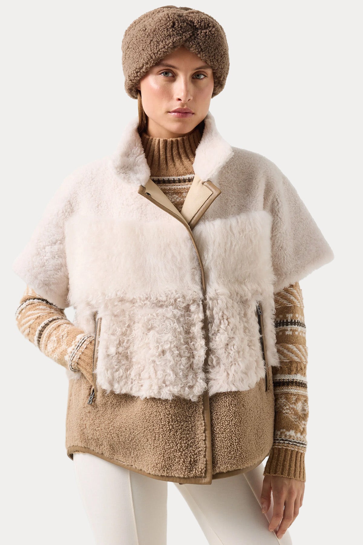 Bogner Lexy Relaxed Fit Kuzu Derisi Ceket