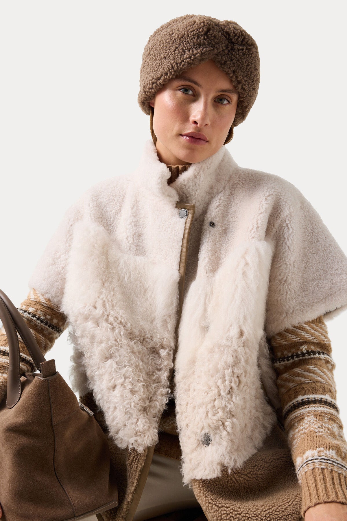 Bogner Lexy Relaxed Fit Kuzu Derisi Ceket