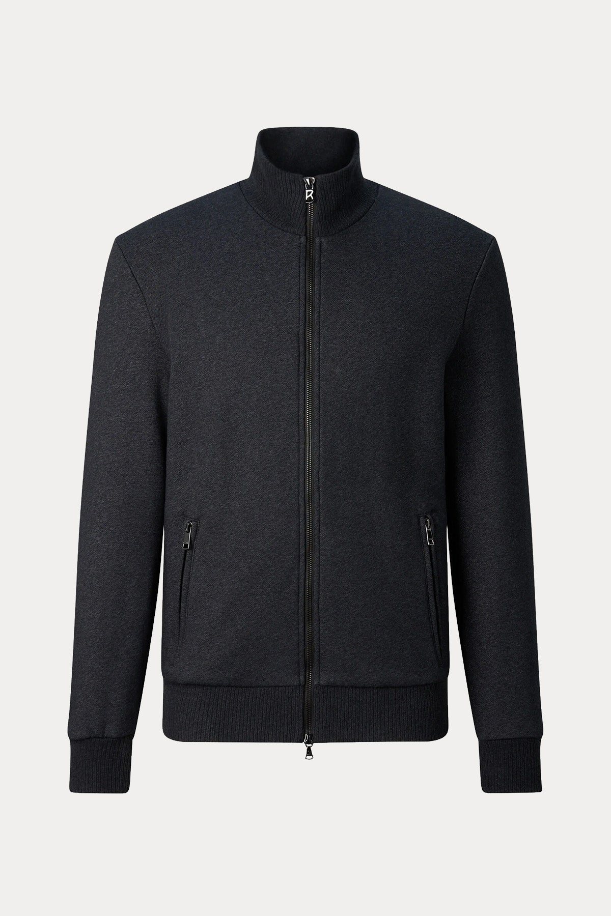 Bogner Winston Regular Fit Şardonlu Dik Yaka Sweatshirt Ceket