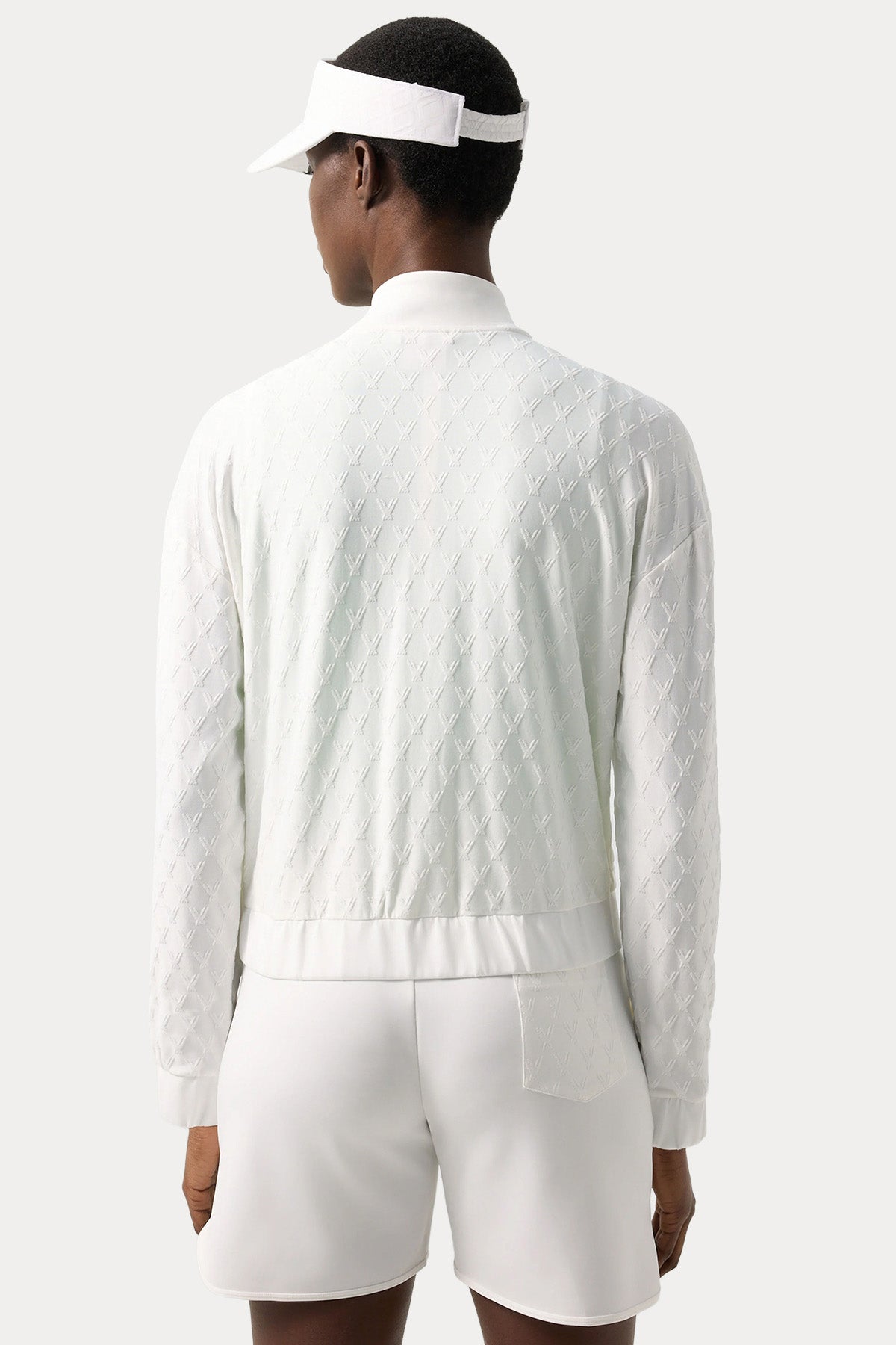 Bogner Aylin Streç Jakarlı Ceket Şort Set