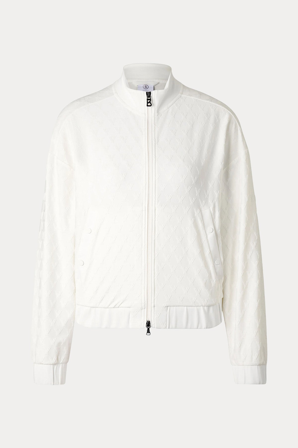 Bogner Aylin Streç Jakarlı Ceket Şort Set