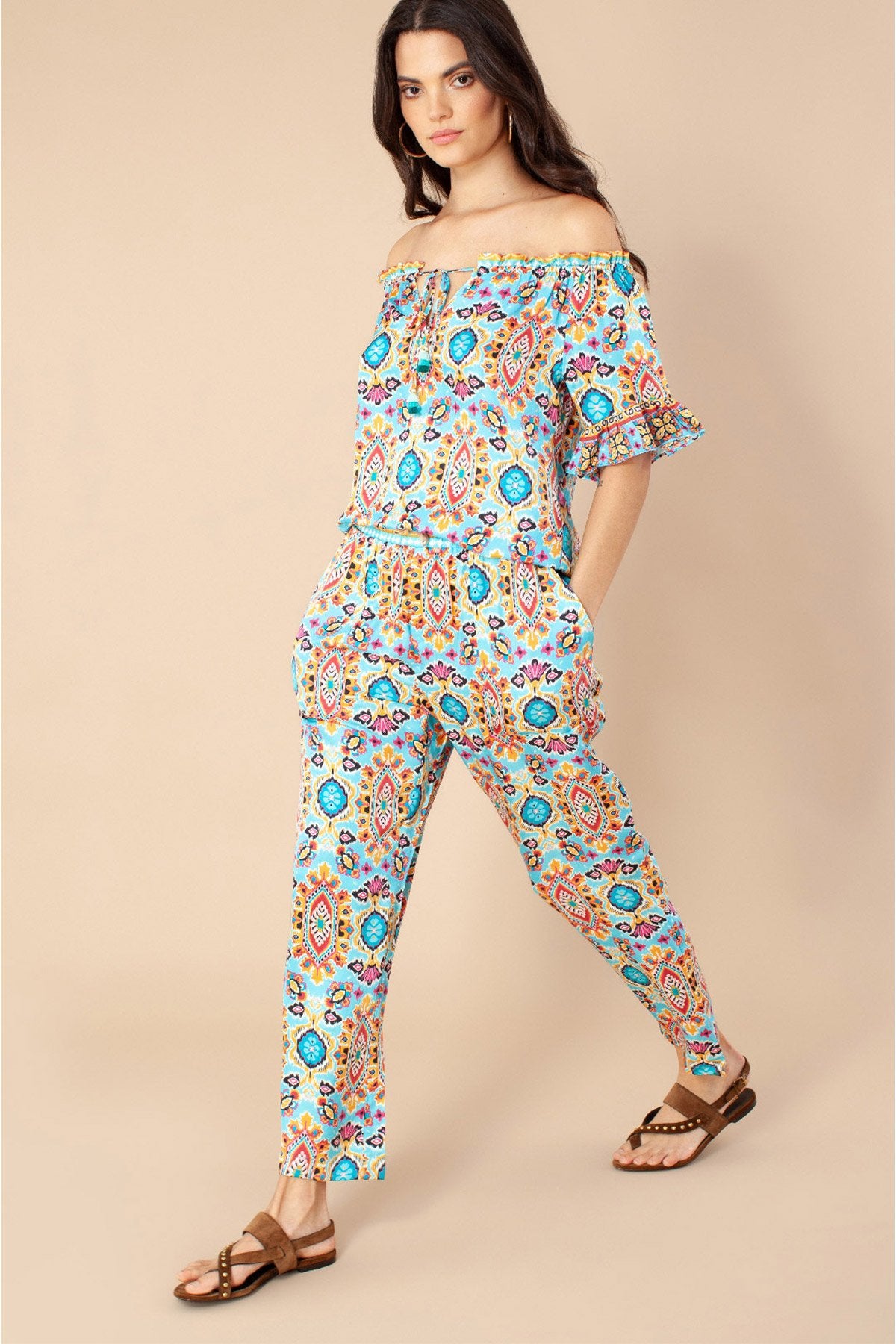 Hale Bob Kısa Kollu Bluz-Libas Trendy Fashion Store