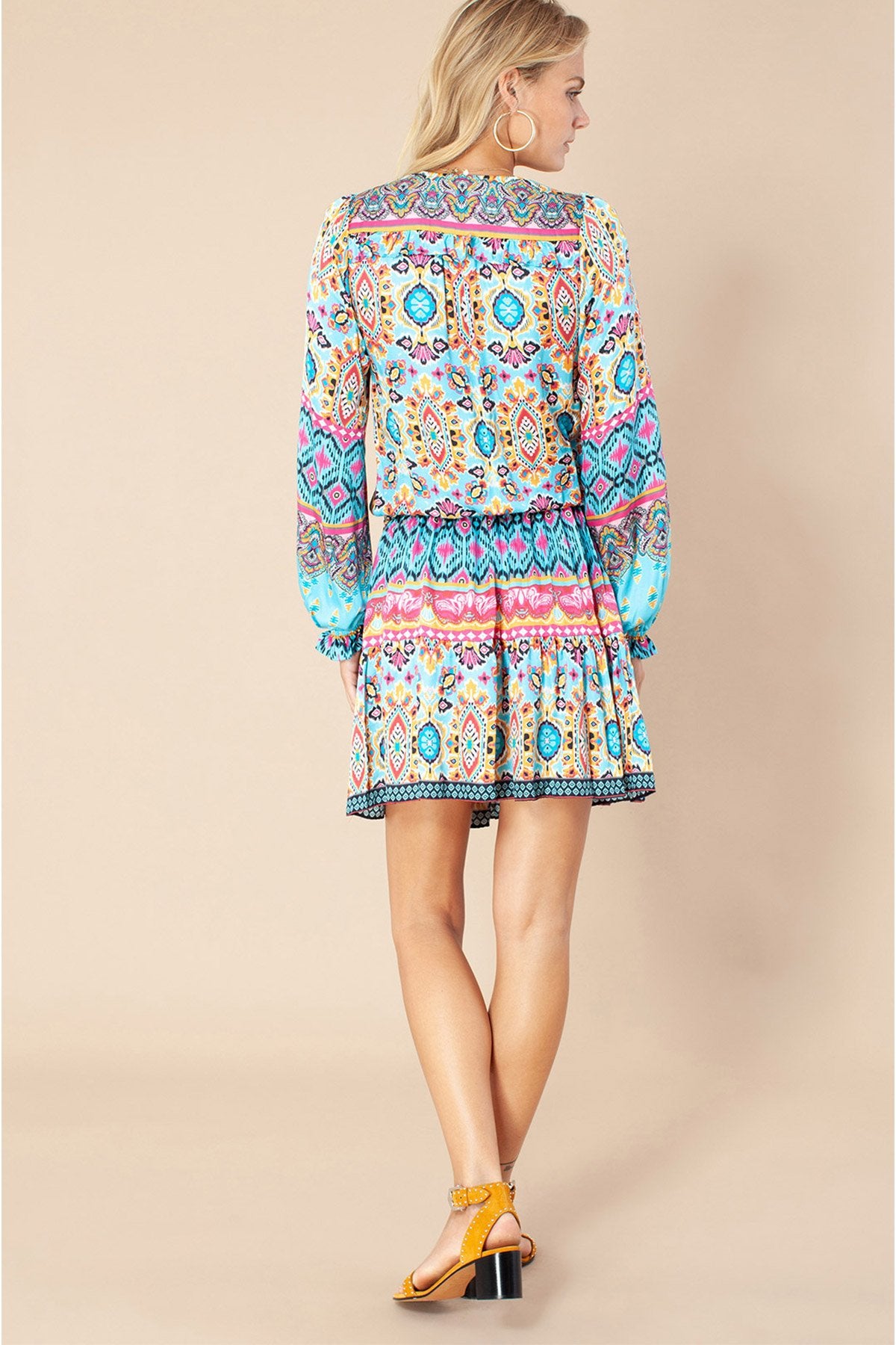 Hale Bob Bele Oturan Mini Elbise-Libas Trendy Fashion Store