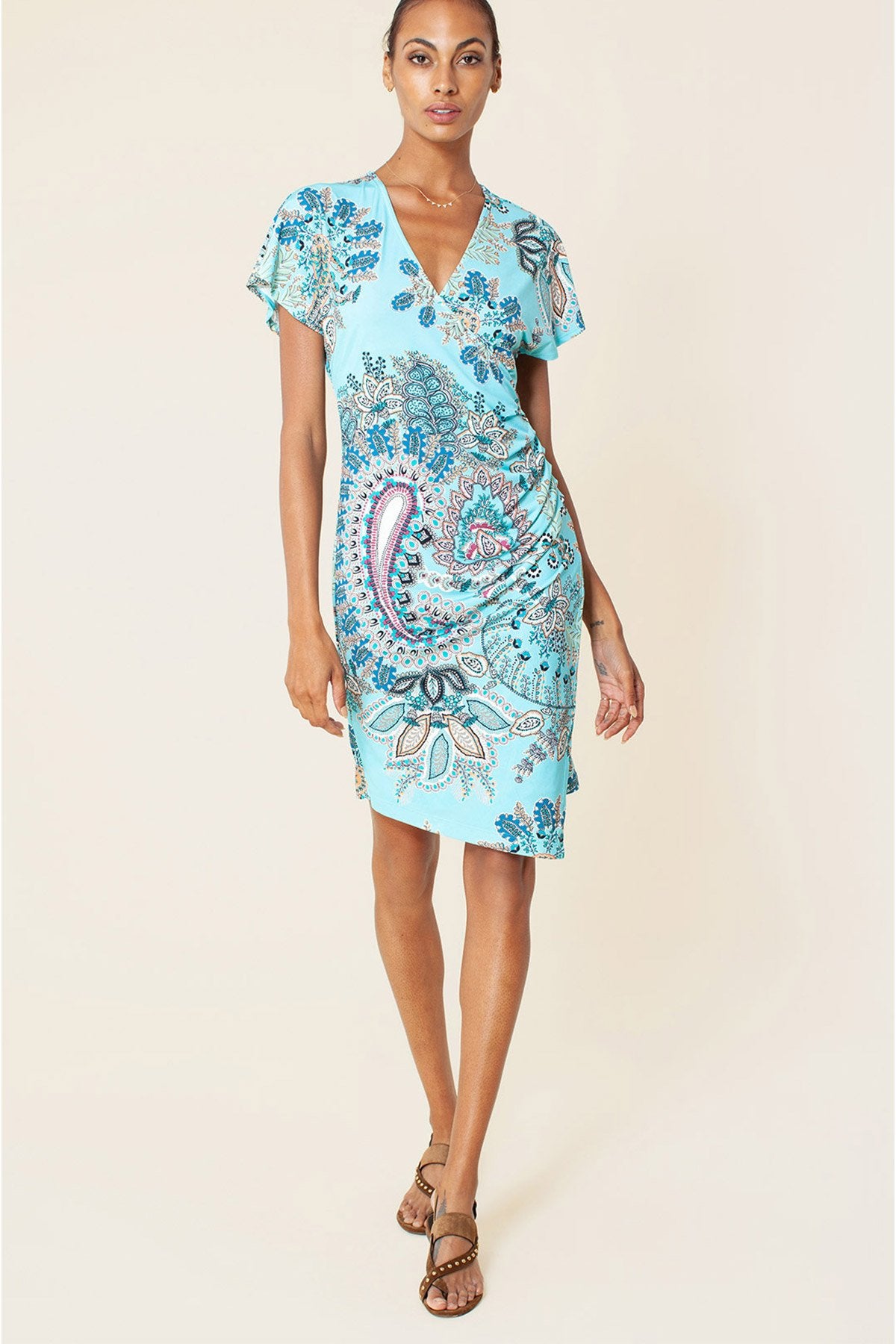 Hale Bob Diz Üstü Elbise-Libas Trendy Fashion Store