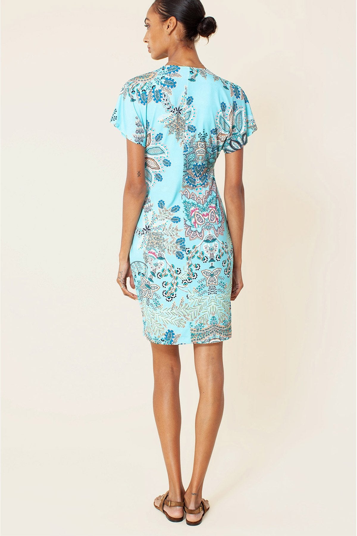 Hale Bob Diz Üstü Elbise-Libas Trendy Fashion Store