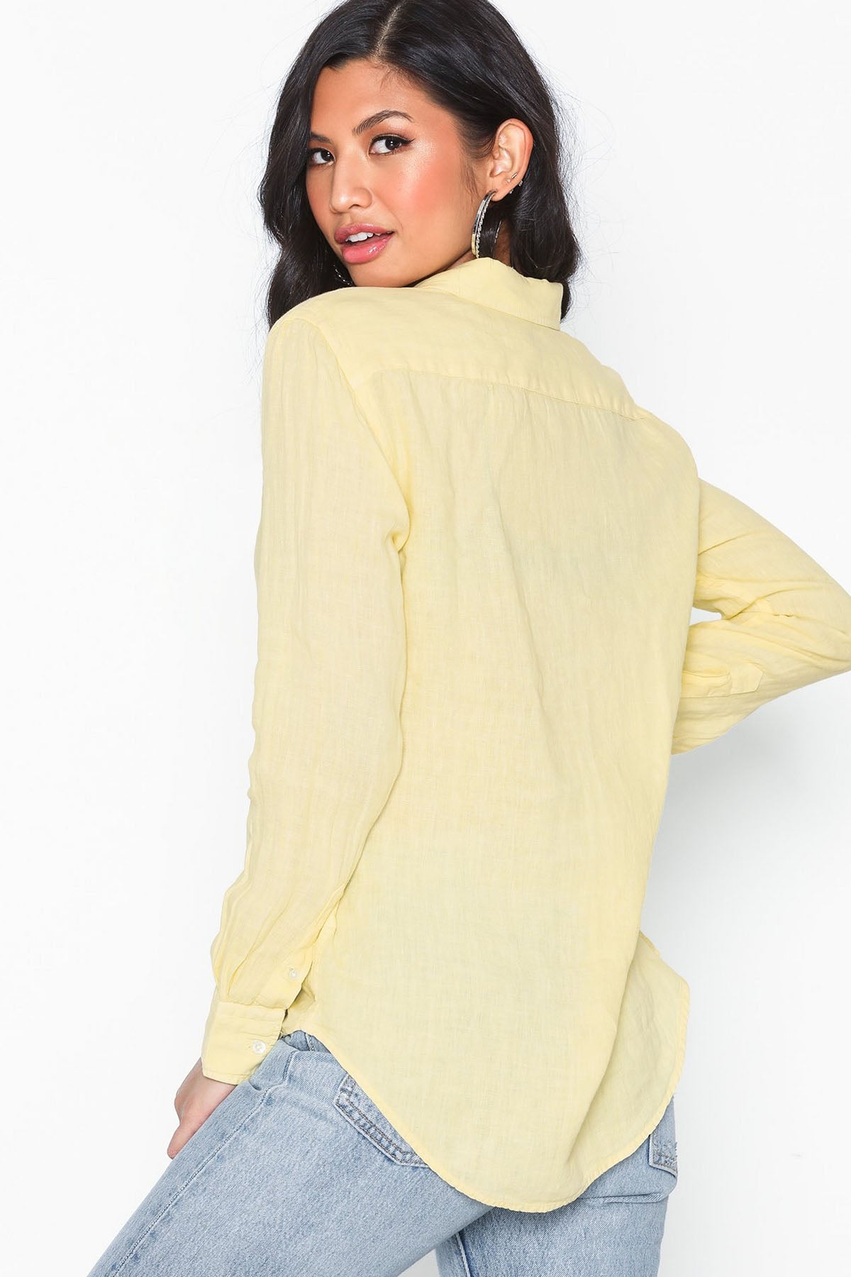 Polo Ralph Lauren Relaxed Fit Keten Gömlek-Libas Trendy Fashion Store