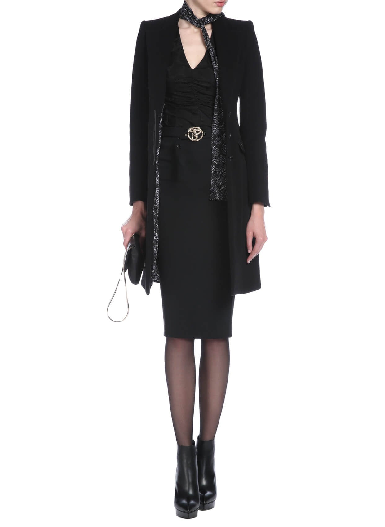 JUST CAVALLI PALTO S02AA0038/N37678-Libas Trendy Fashion Store