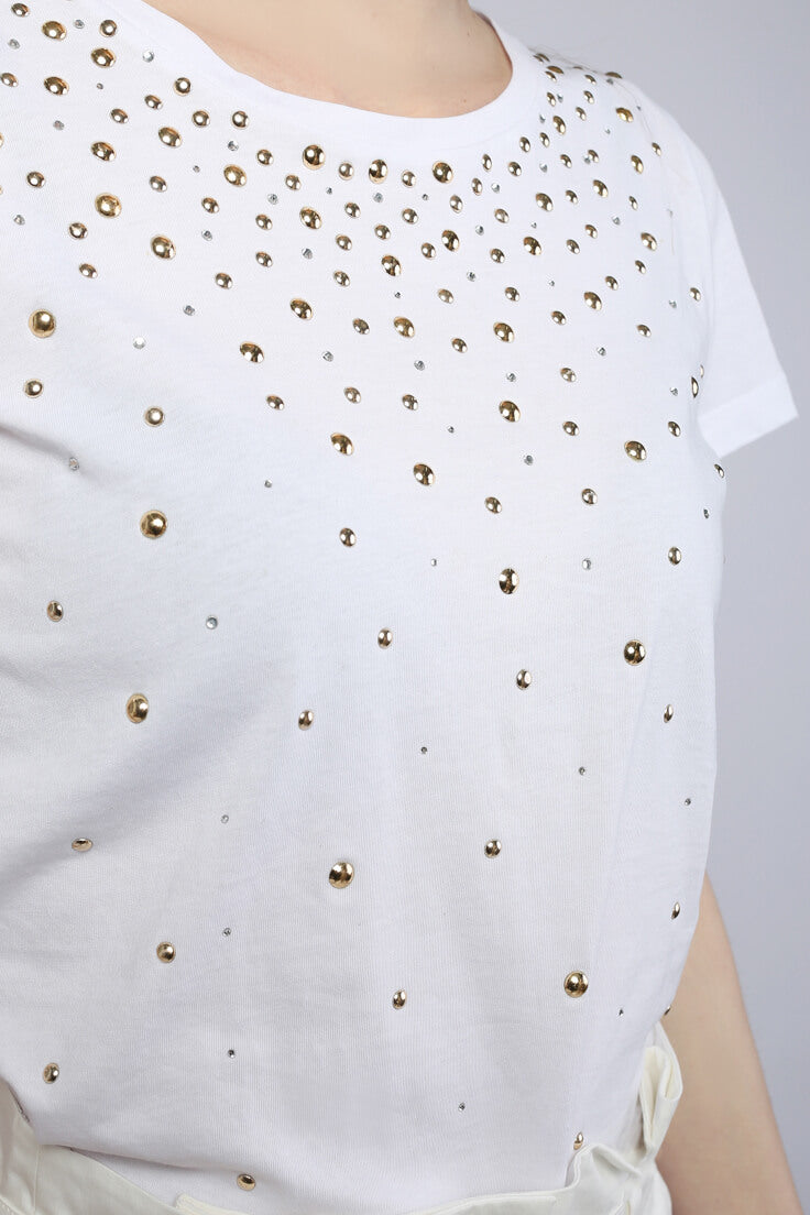 LIU JO T-SHIRT W18098-J5371-Libas Trendy Fashion Store