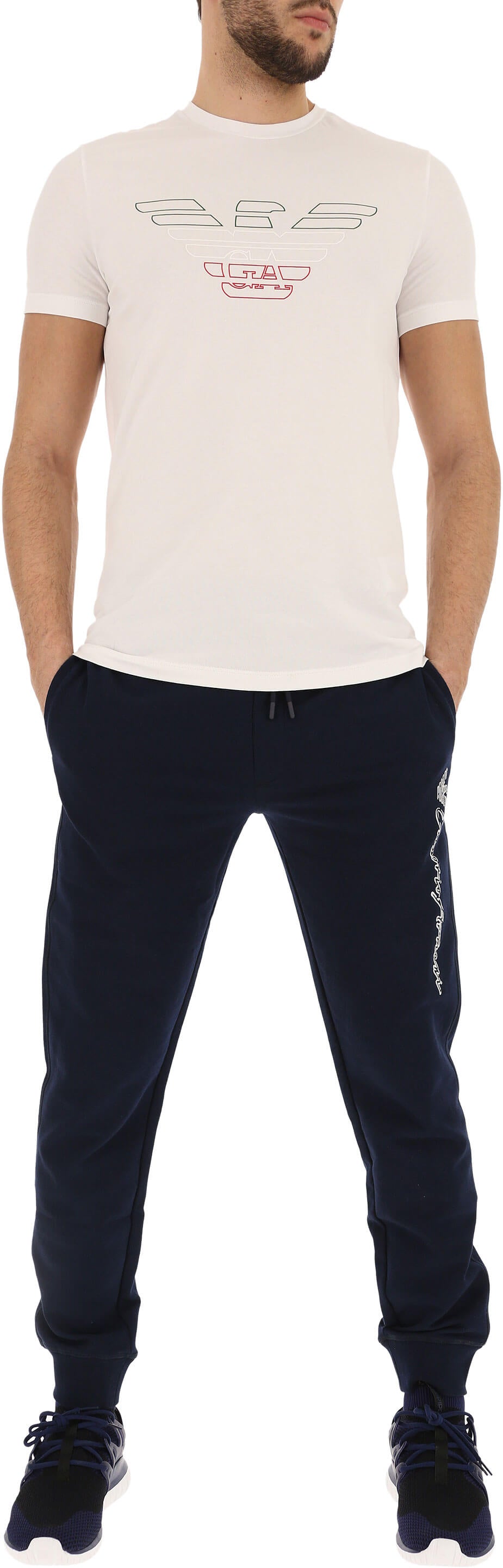 EMPORIO ARMANI T-SHIRT 3Z1T90 1J11Z 0100-Libas Trendy Fashion Store