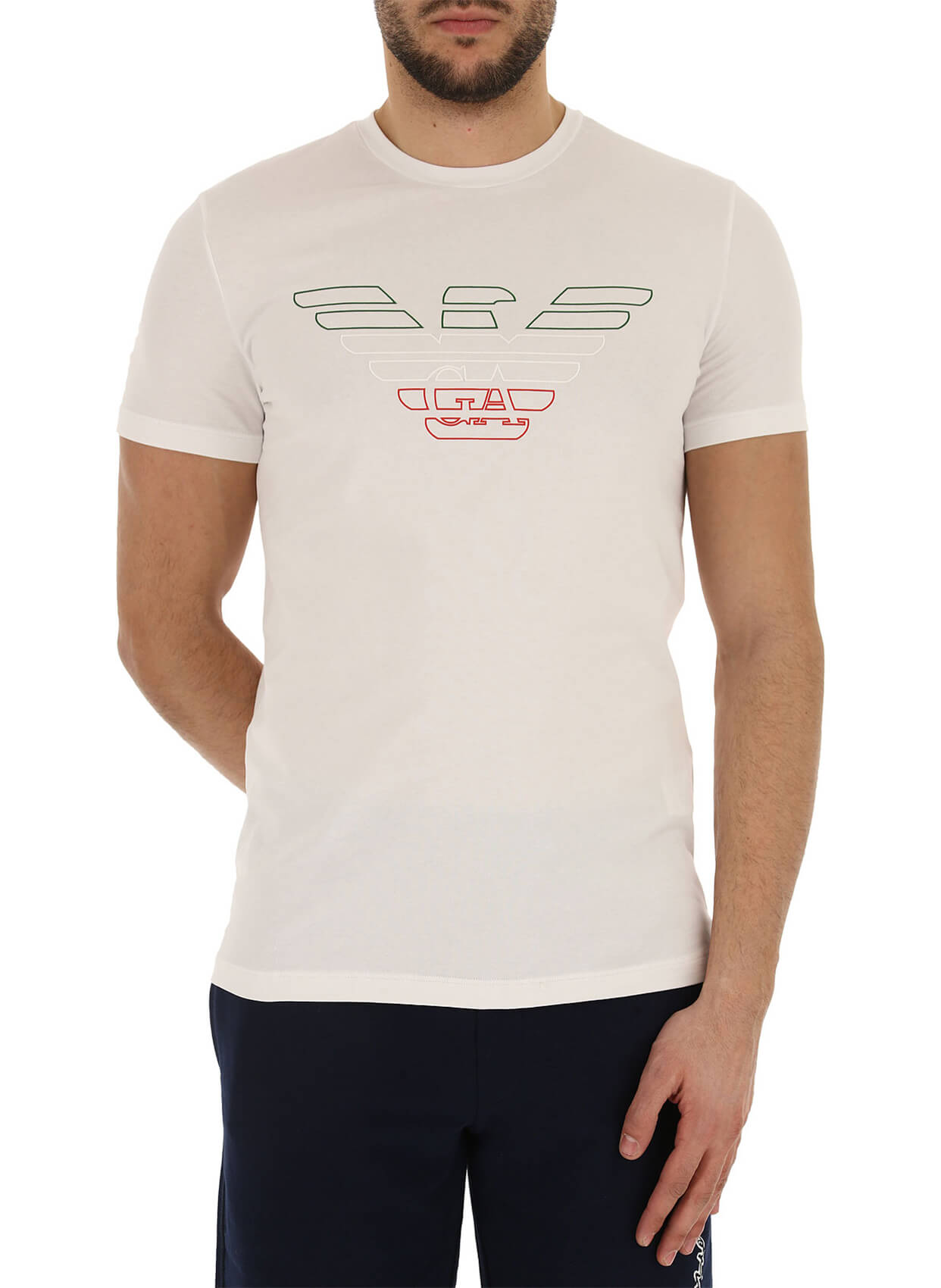 EMPORIO ARMANI T-SHIRT 3Z1T90 1J11Z 0100-Libas Trendy Fashion Store