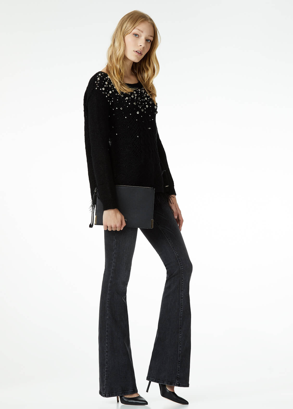 LIU JO TRİKO I68019 MA866-Libas Trendy Fashion Store