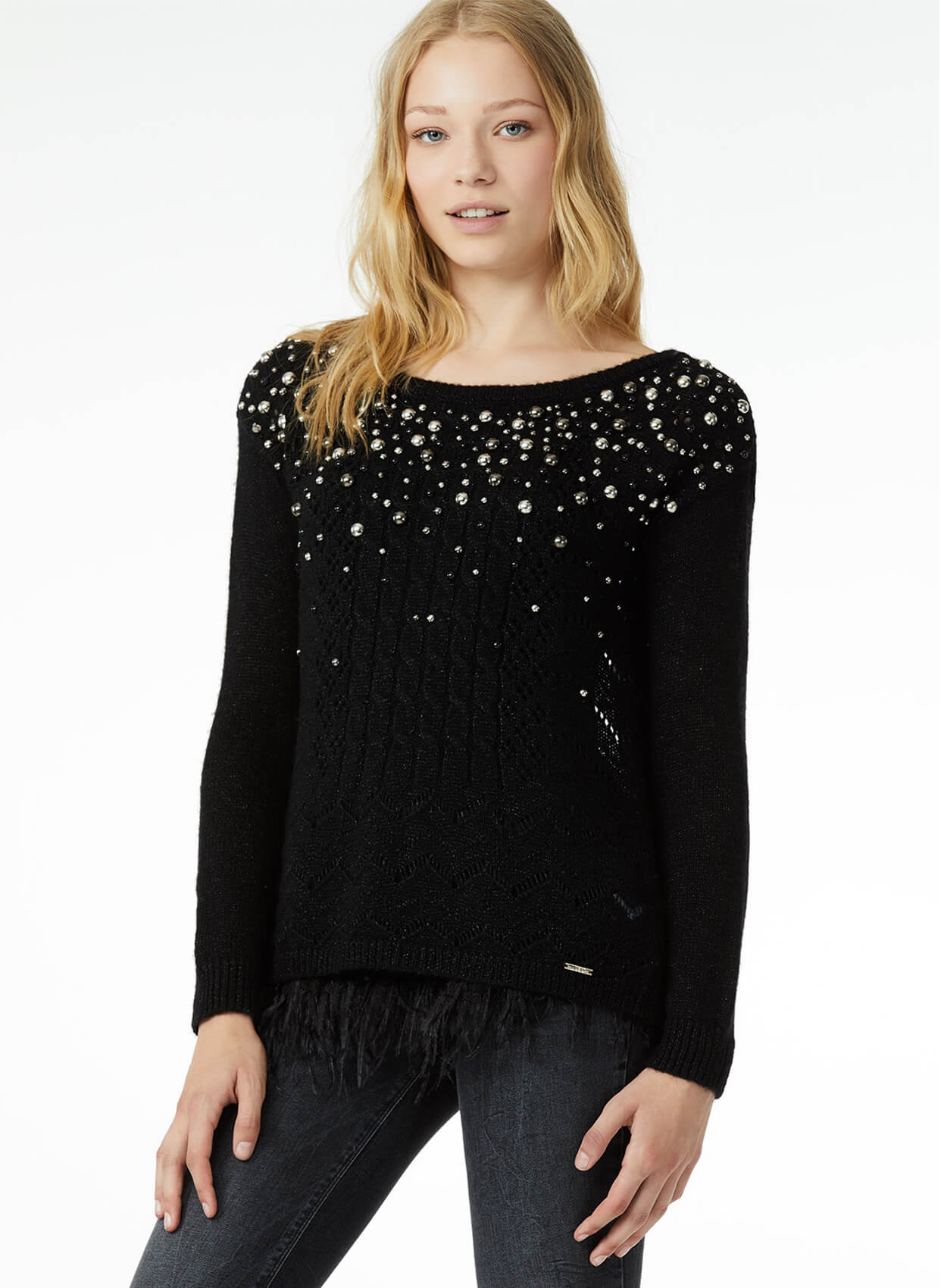 LIU JO TRİKO I68019 MA866-Libas Trendy Fashion Store