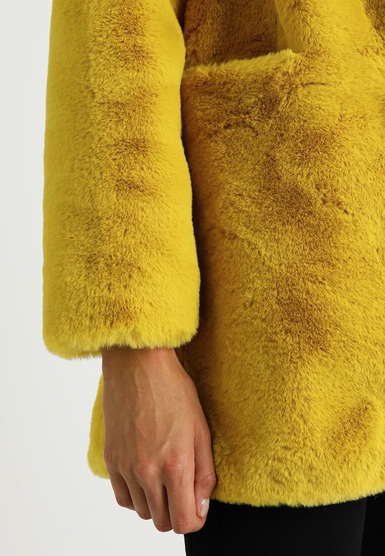 RENE DERHY KÜRK MANTO BACKGAMMON A885006 606-Libas Trendy Fashion Store