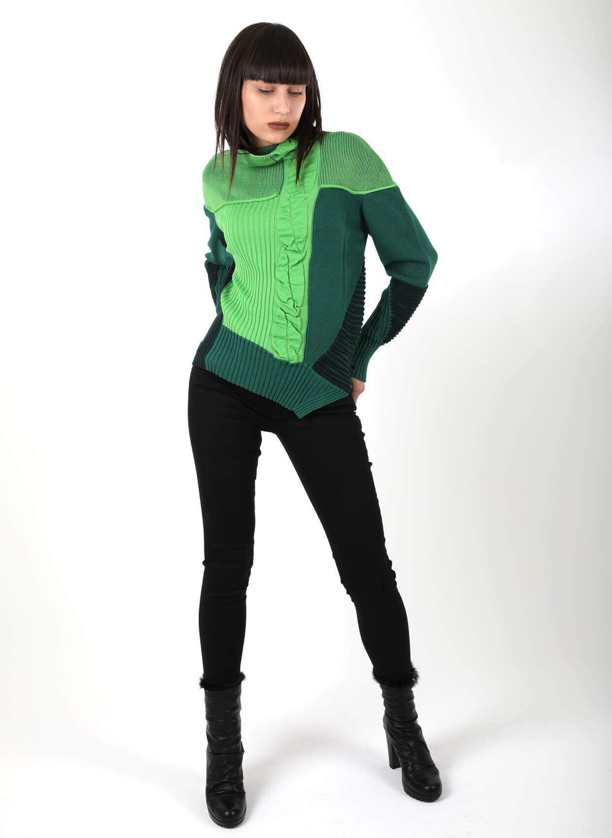 CREA CONCEPT TRİKO 28264 400-Libas Trendy Fashion Store