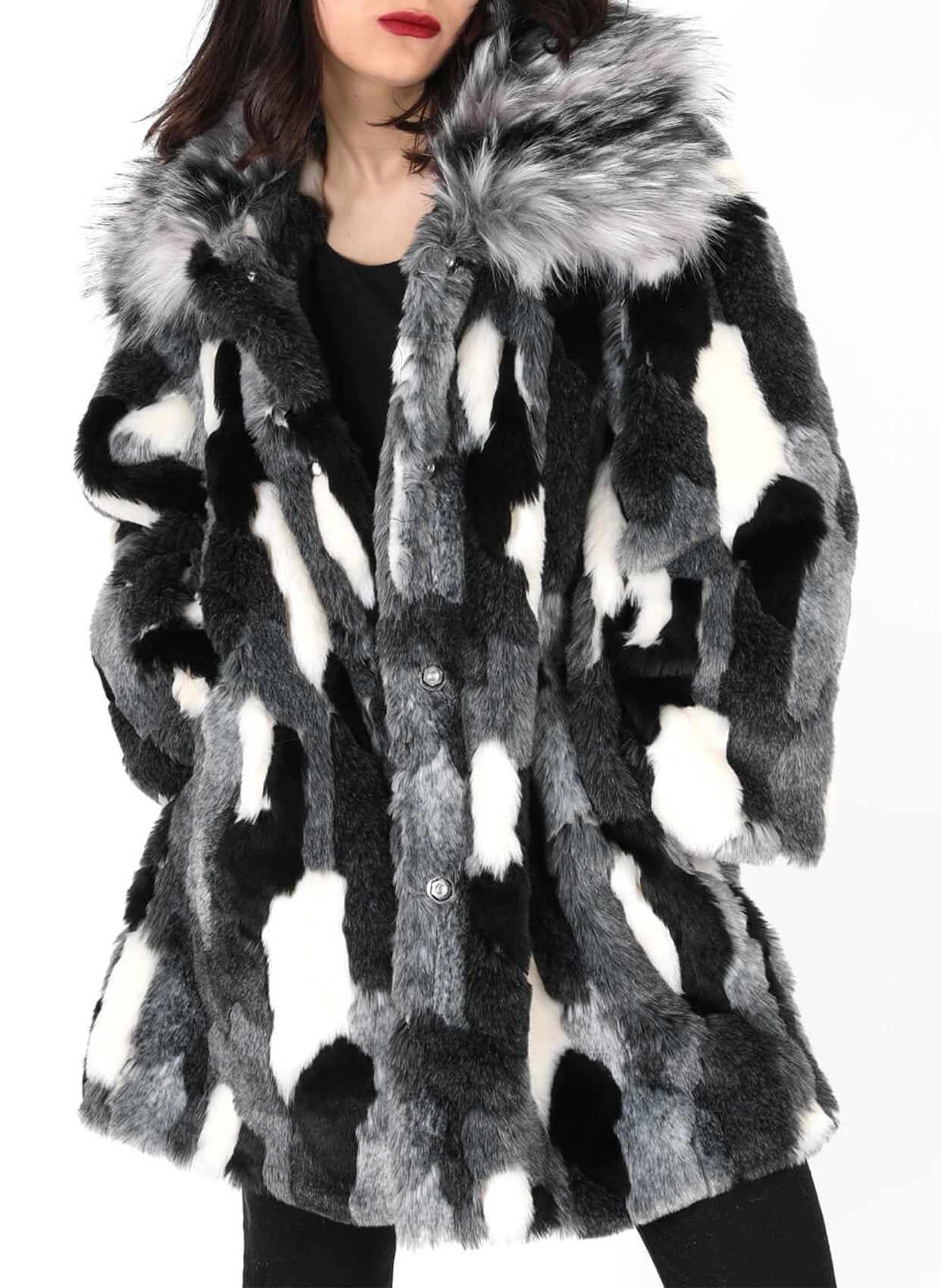 NEW TREND KÜRK MANTO 2628A-Libas Trendy Fashion Store