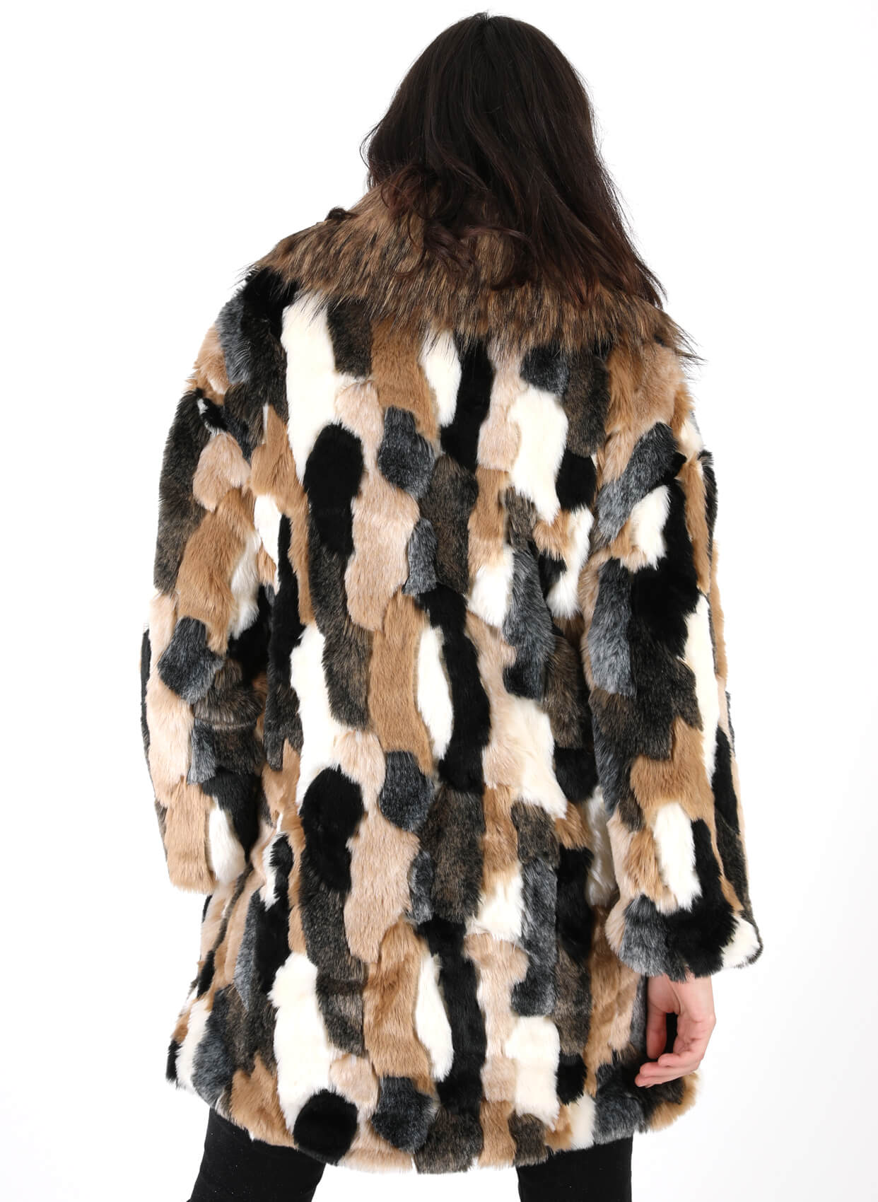 NEW TREND KÜRK MANTO 2628A-Libas Trendy Fashion Store