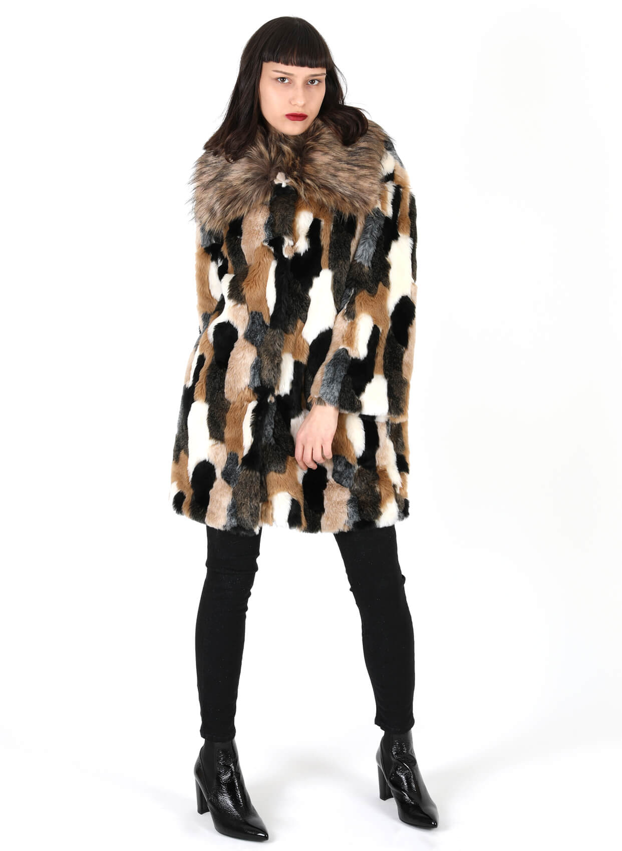 NEW TREND KÜRK MANTO 2628A-Libas Trendy Fashion Store