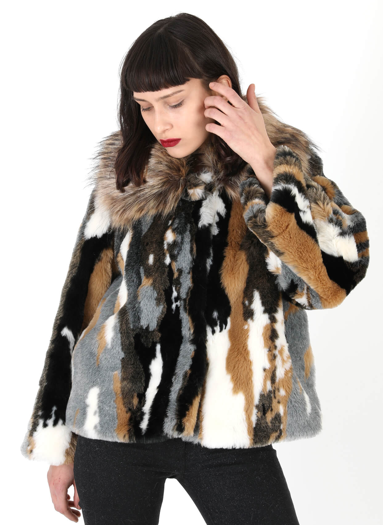 NEW TREND KÜRK CEKET 2636-Libas Trendy Fashion Store