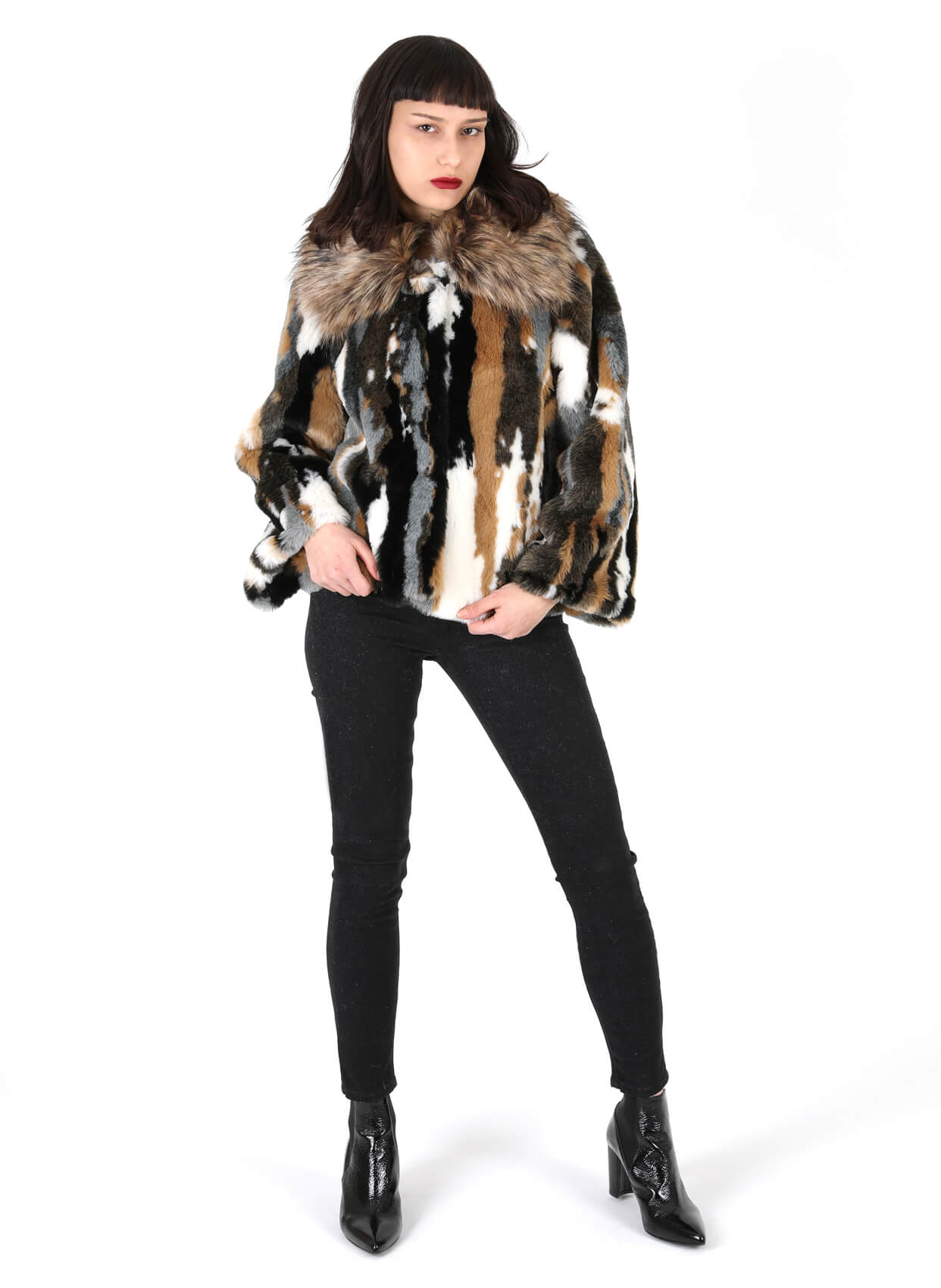 NEW TREND KÜRK CEKET 2636-Libas Trendy Fashion Store