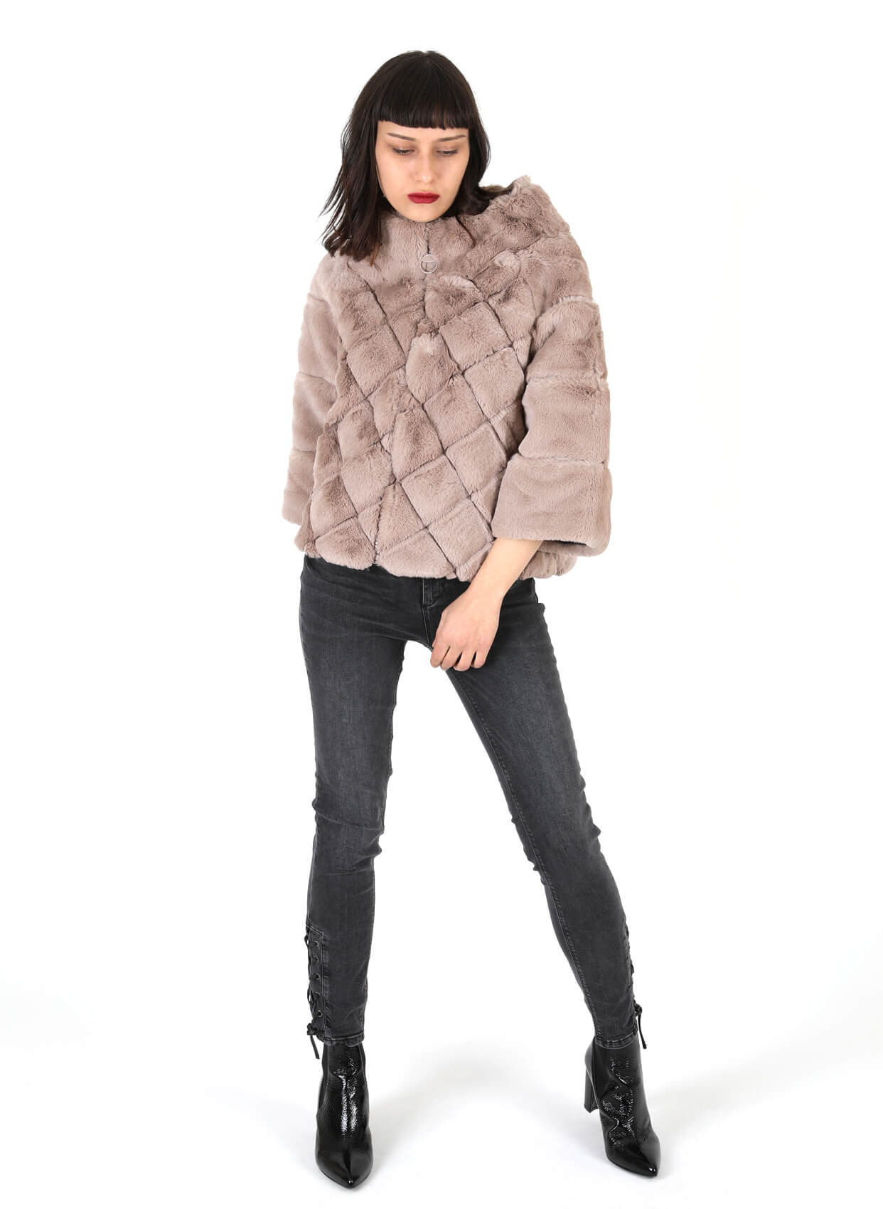 NEW TREND KÜRK CEKET 6107-Libas Trendy Fashion Store