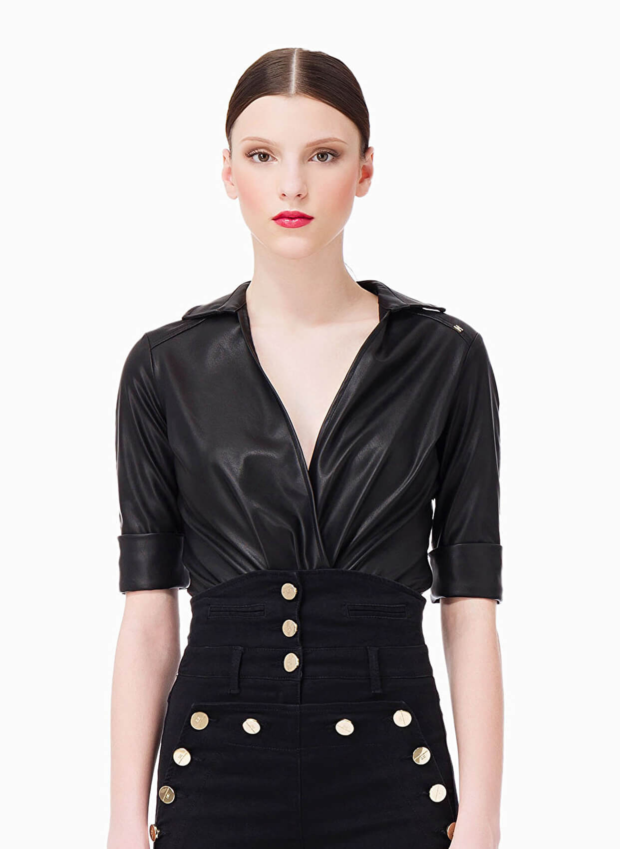 ELISABETTA FRANCHI BLUZ CB 013 86E2 V195 110-Libas Trendy Fashion Store