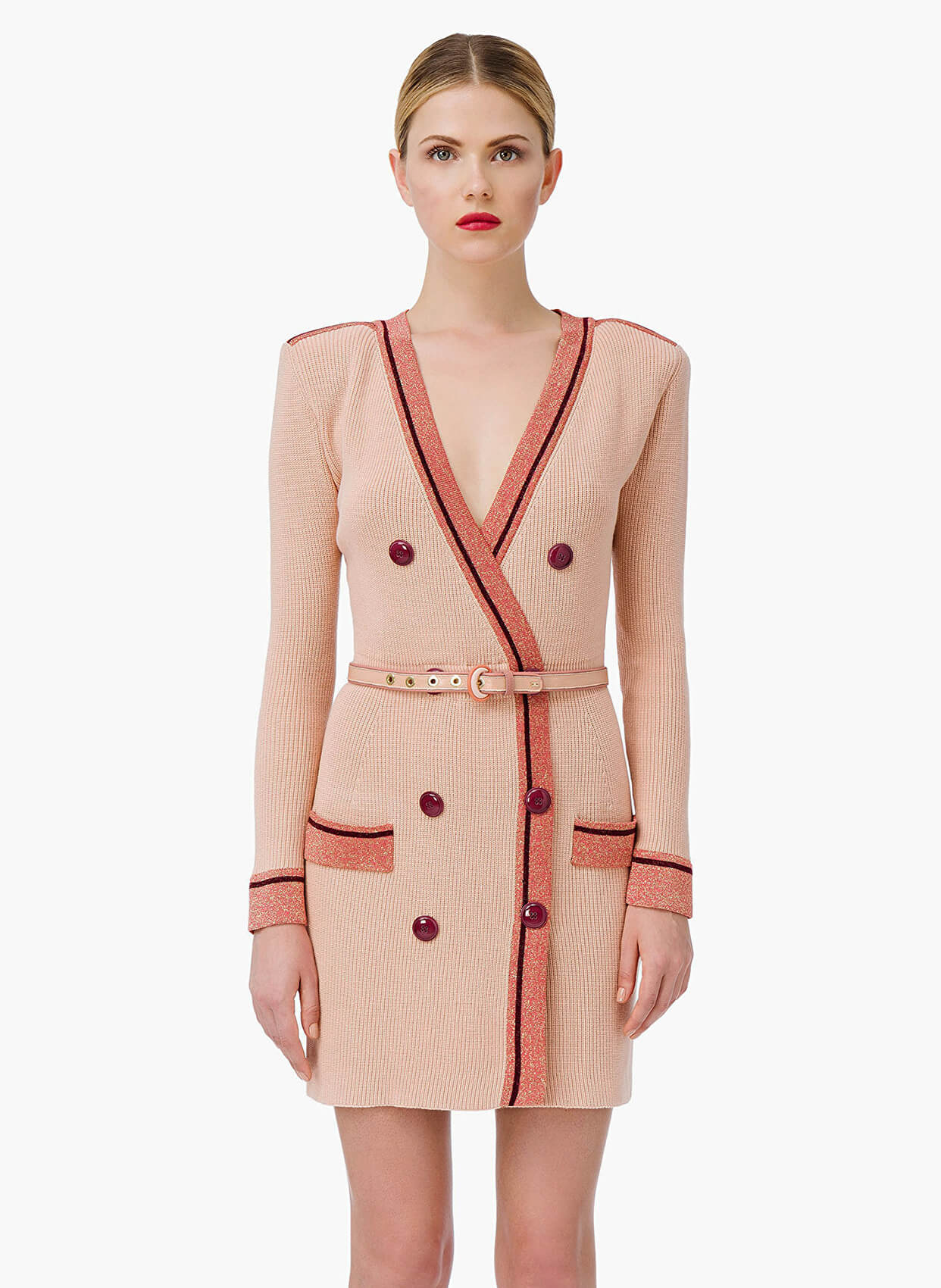 ELISABETTA FRANCHI ELBİSE AM 27M 87E2 V479 S23-Libas Trendy Fashion Store