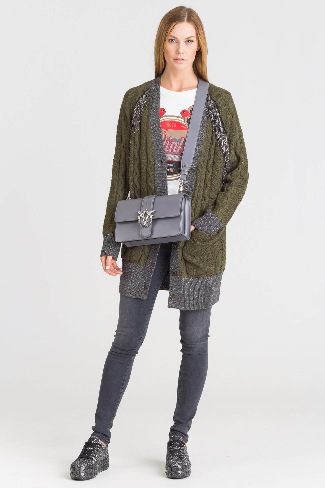 PINKO CEKET 1G13DF Y4NV SI5-Libas Trendy Fashion Store