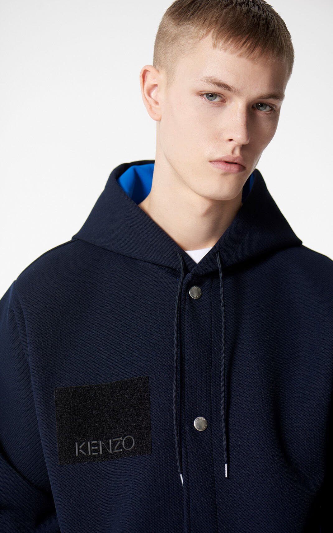 KENZO CEKET F865BL7504CB 76-Libas Trendy Fashion Store