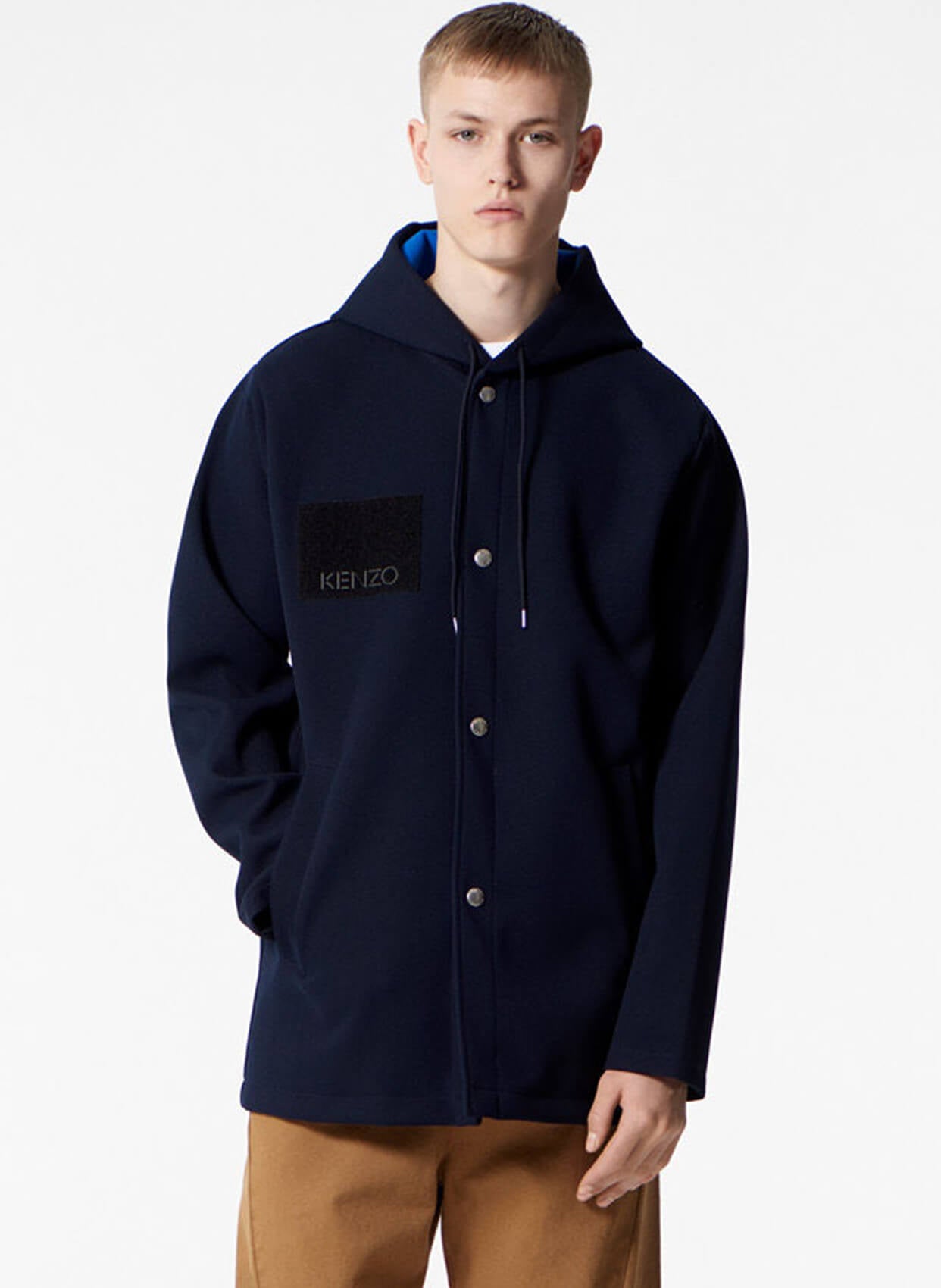 KENZO CEKET F865BL7504CB 76-Libas Trendy Fashion Store