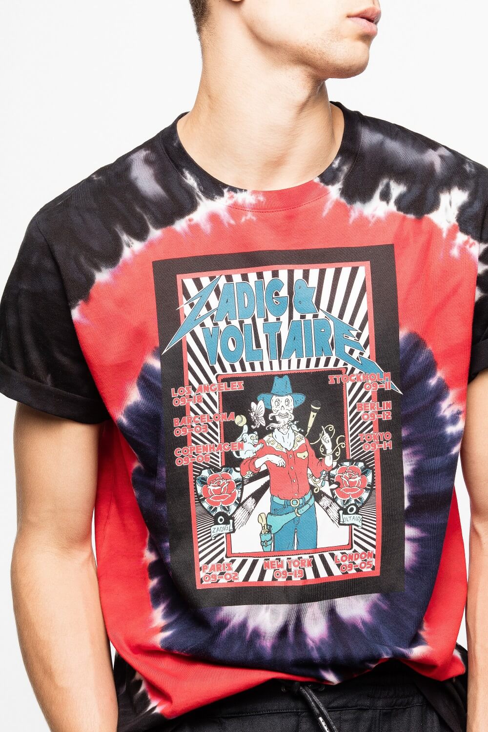 ZADIG&VOLTAIRE T-SHIRT WGTR1801H-Libas Trendy Fashion Store