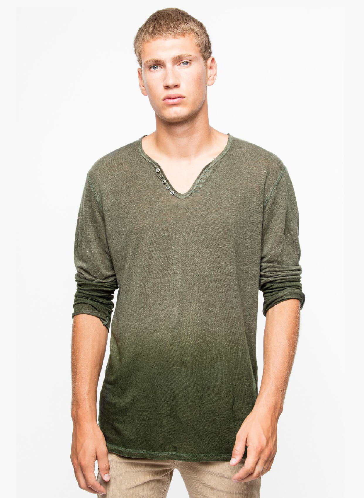 ZADIG&VOLTAIRE T-SHIRT WGTP7402H FORET-Libas Trendy Fashion Store