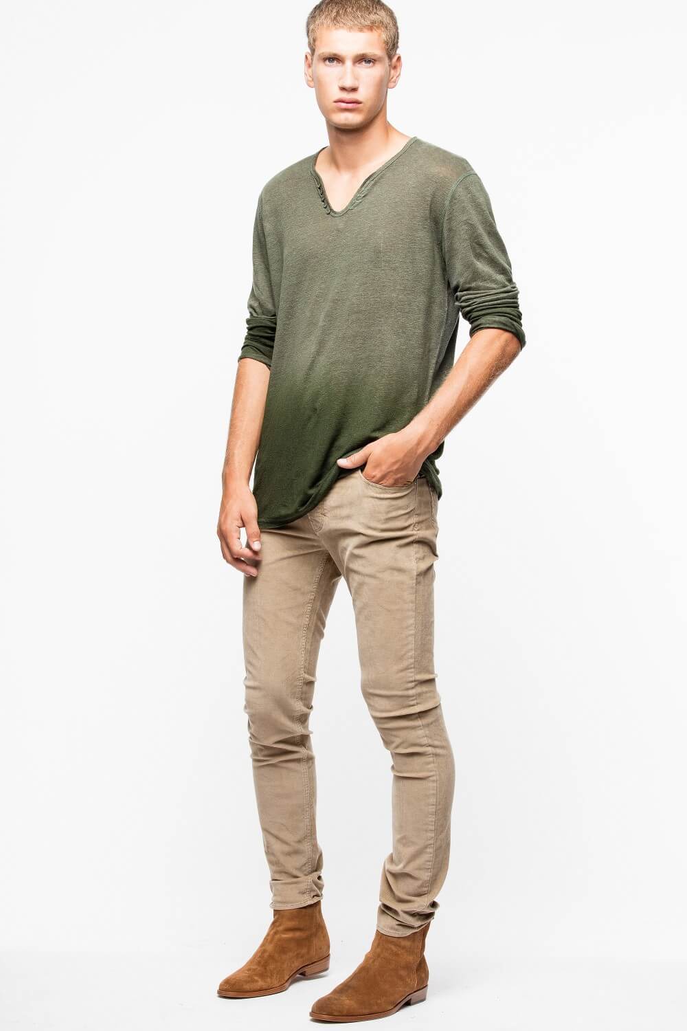 ZADIG&VOLTAIRE T-SHIRT WGTP7402H FORET-Libas Trendy Fashion Store