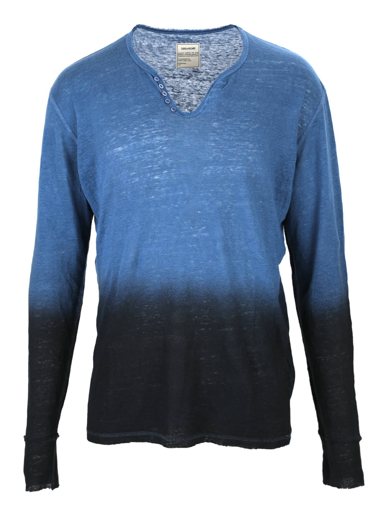 ZADIG&VOLTAIRE T-SHIRT WGTP7402H PETROLE-Libas Trendy Fashion Store