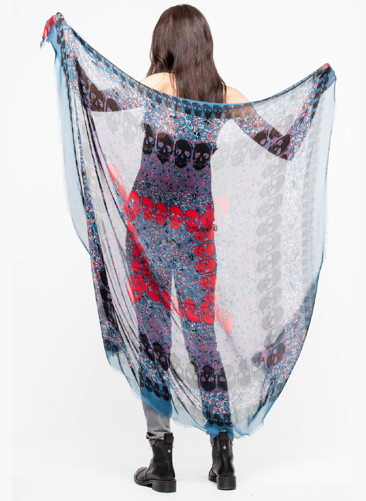 ZADIG&VOLTAIRE ŞAL WGAF0801F-Libas Trendy Fashion Store