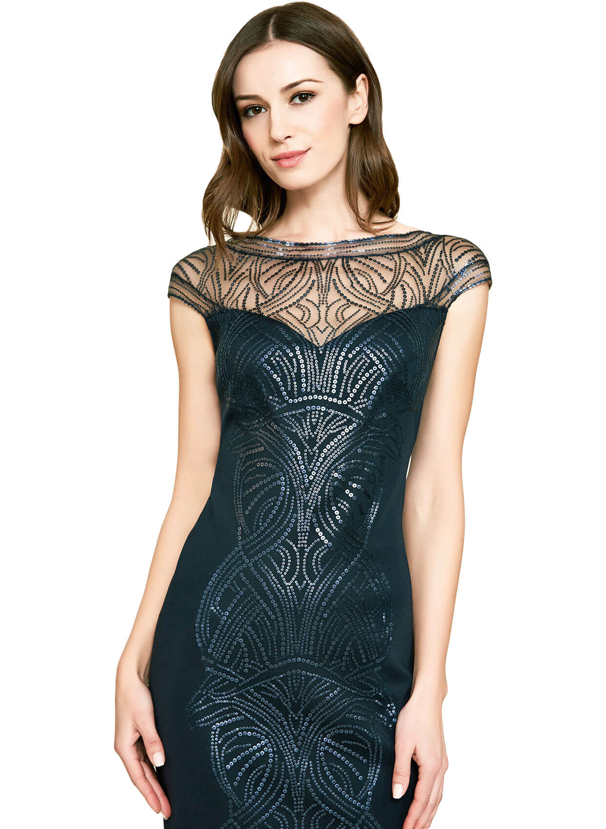 Tadashi Shoji Abiye-Libas Trendy Fashion Store