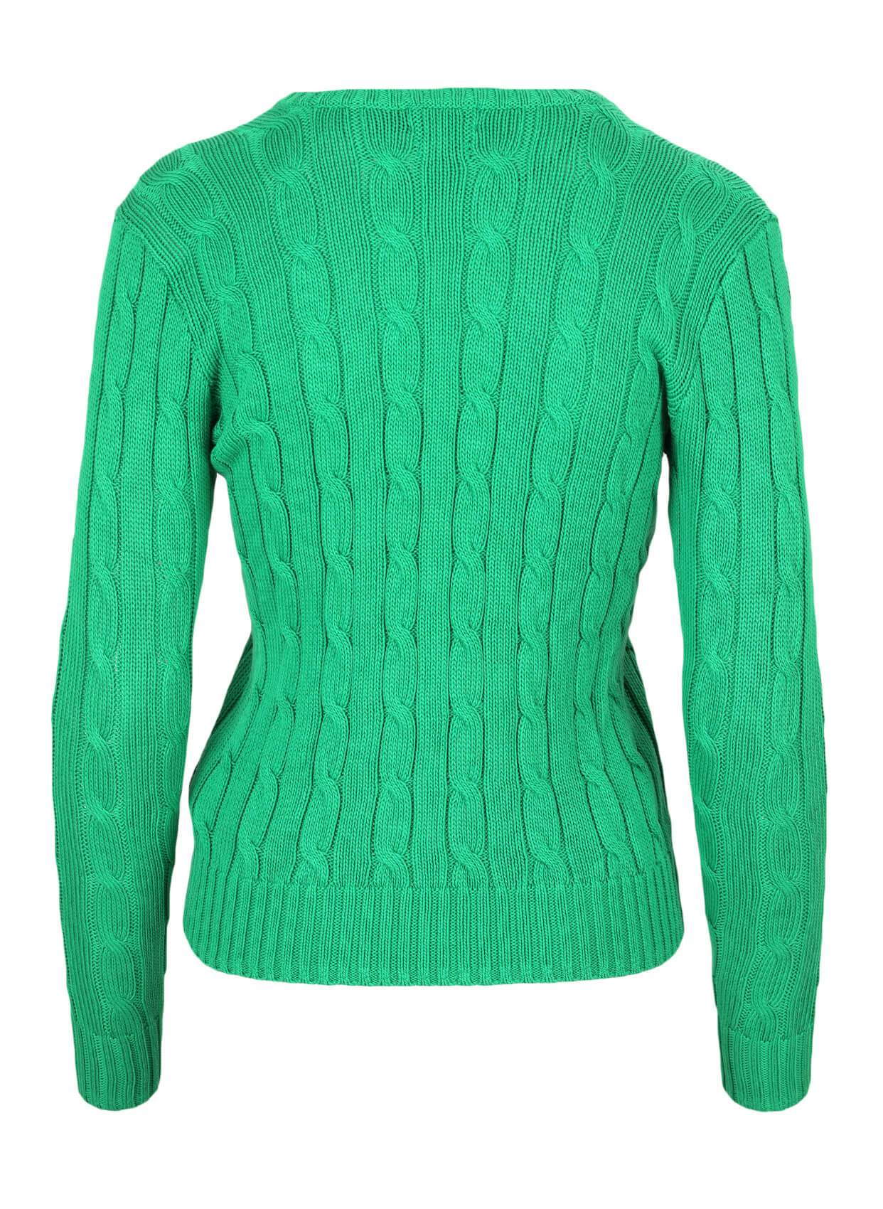 Polo Ralph Lauren V Yaka Saç Örgü Triko-Libas Trendy Fashion Store