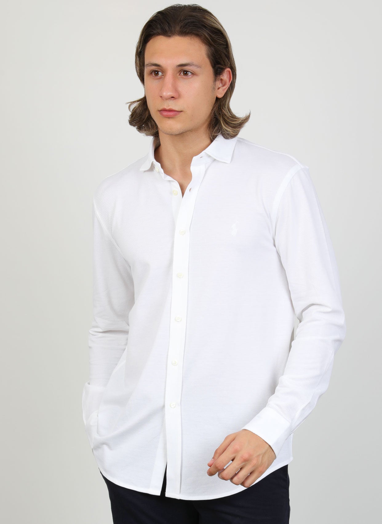 Polo Ralph Lauren Featherweight Mesh Gömlek-Libas Trendy Fashion Store