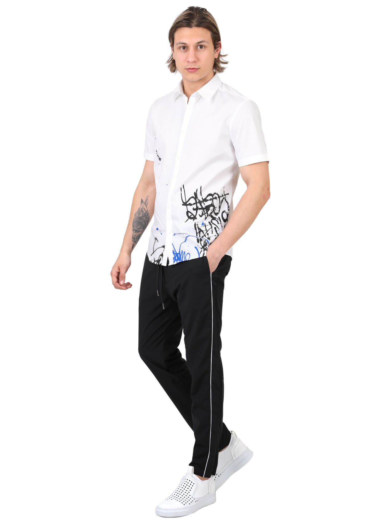 Les Hommes Urban Pantolon-Libas Trendy Fashion Store