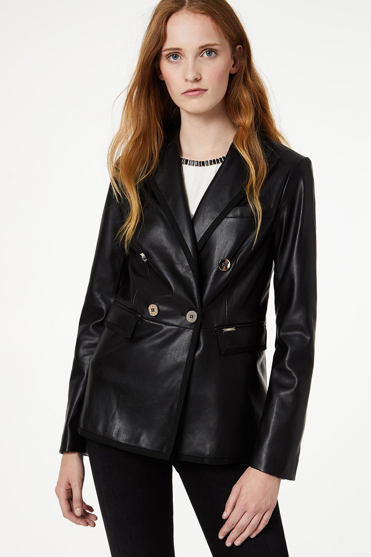 Liu Jo Deri Ceket-Libas Trendy Fashion Store