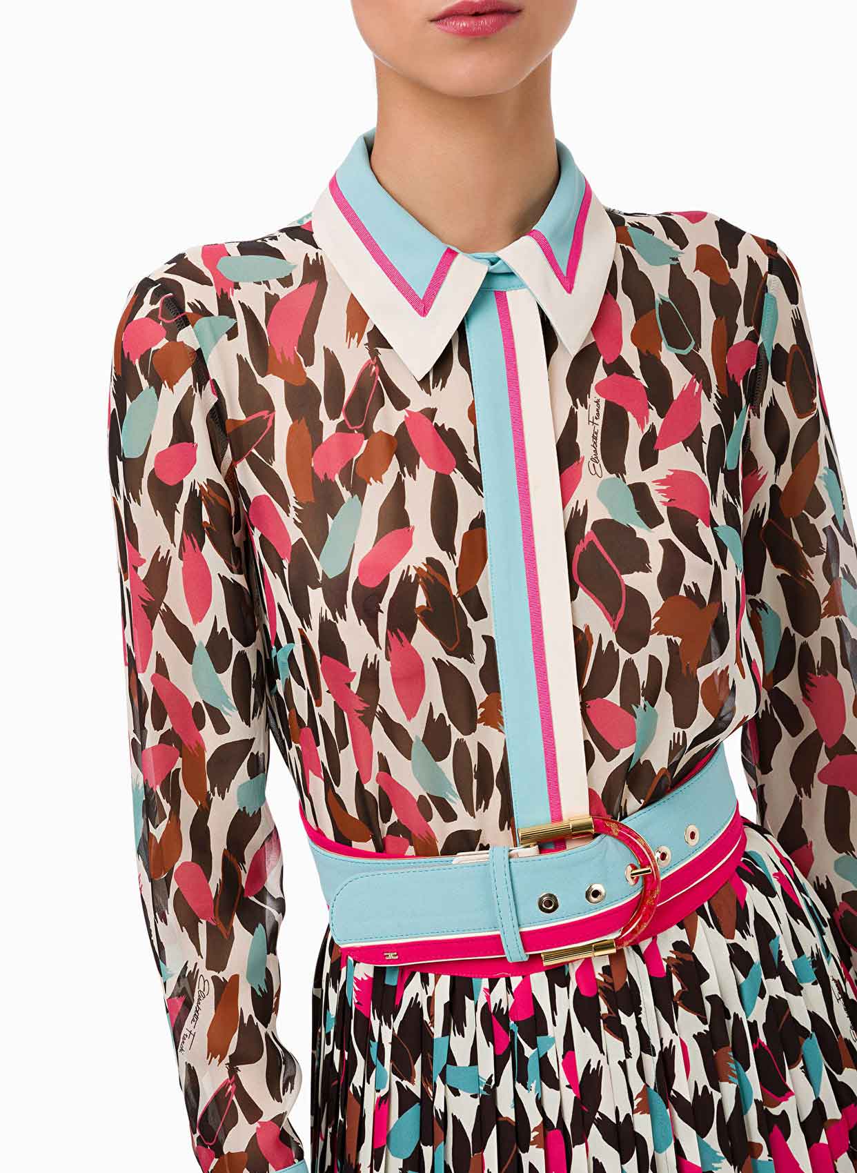 Elisabetta Franchi Bluz-Libas Trendy Fashion Store