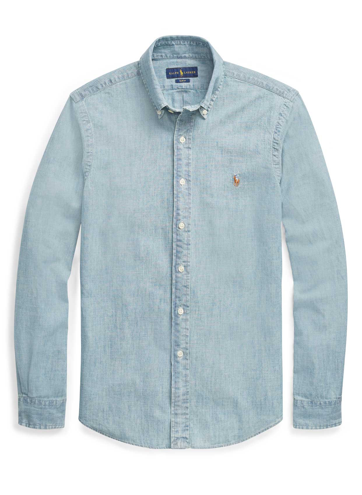 Polo Ralph Lauren Slim Fit Denim Gömlek-Libas Trendy Fashion Store