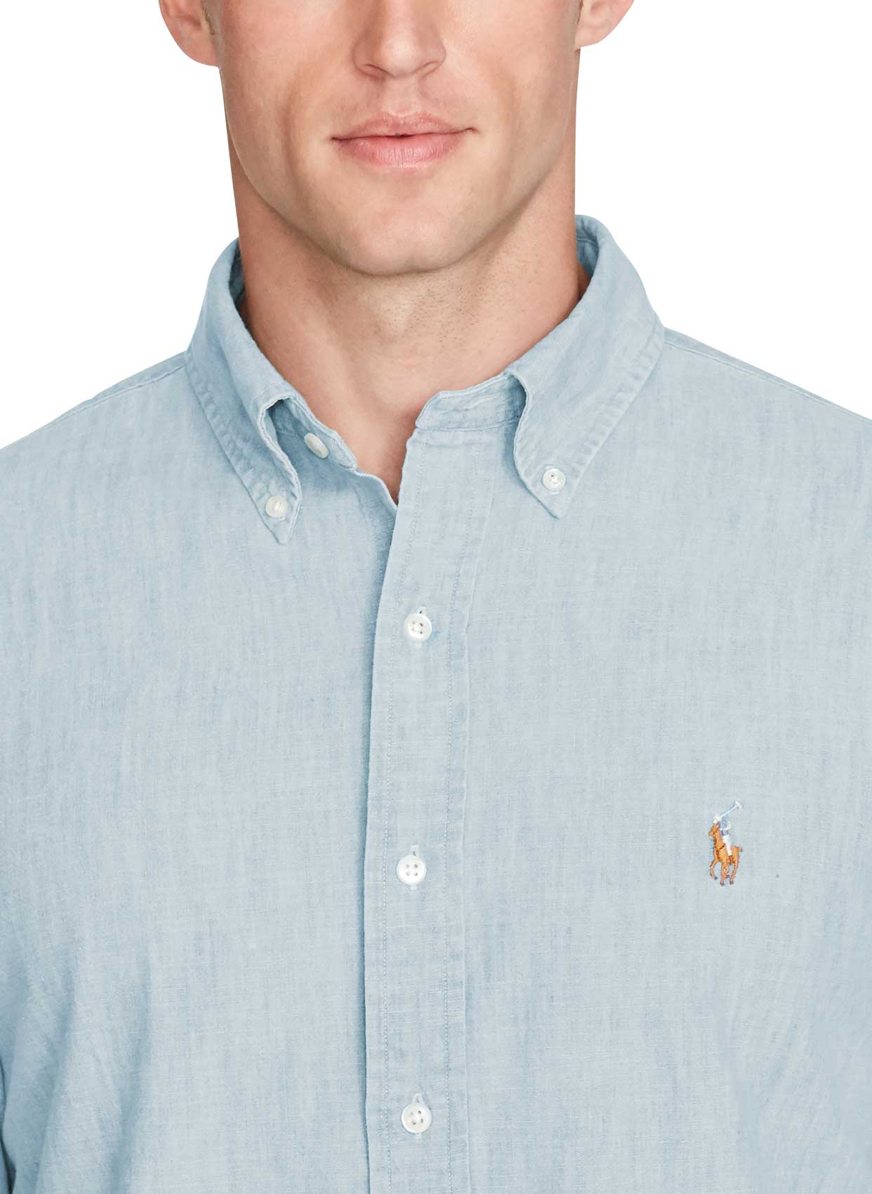 Polo Ralph Lauren Slim Fit Denim Gömlek-Libas Trendy Fashion Store