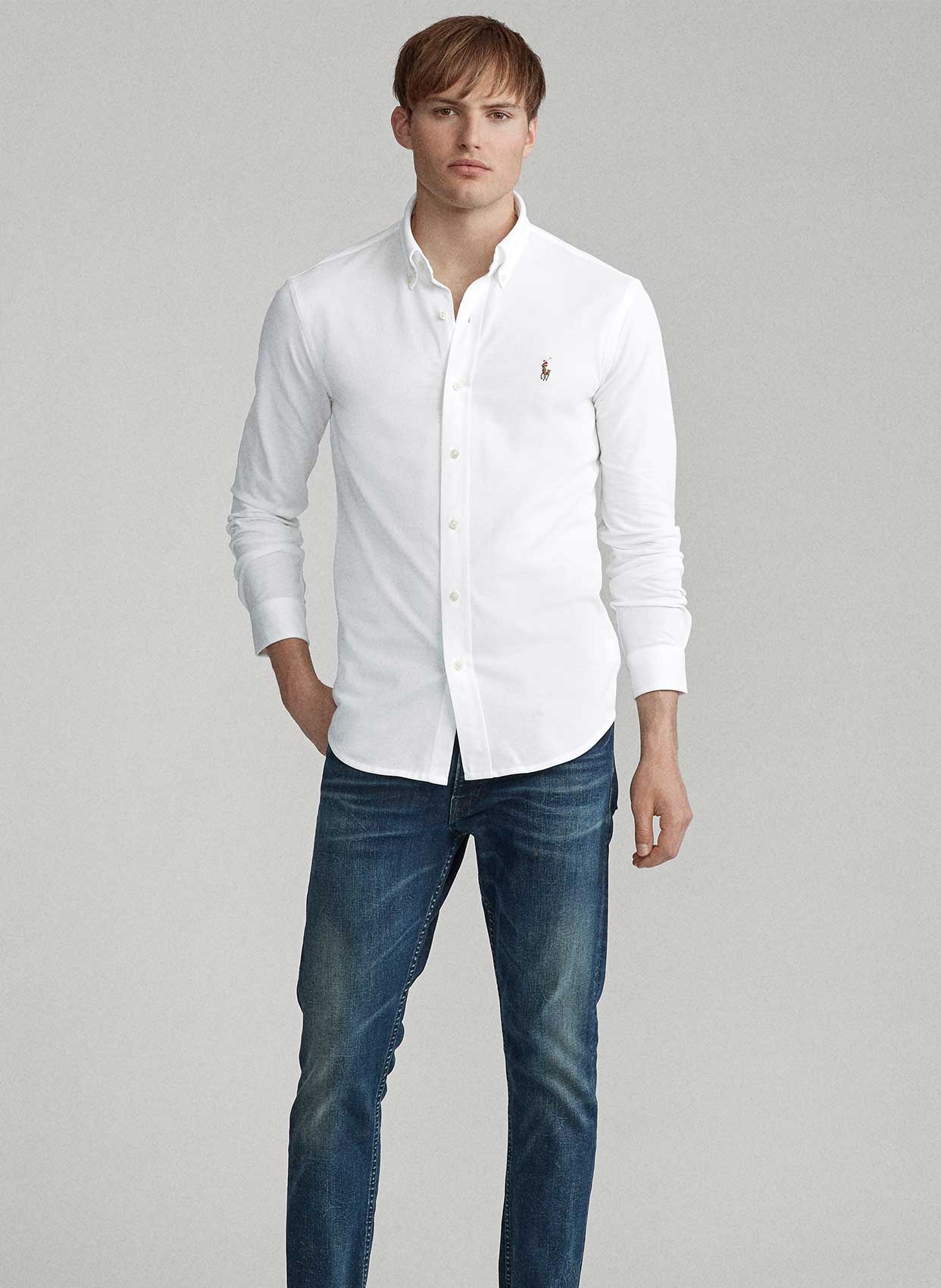 Polo Ralph Lauren Knit Oxford Gömlek-Libas Trendy Fashion Store