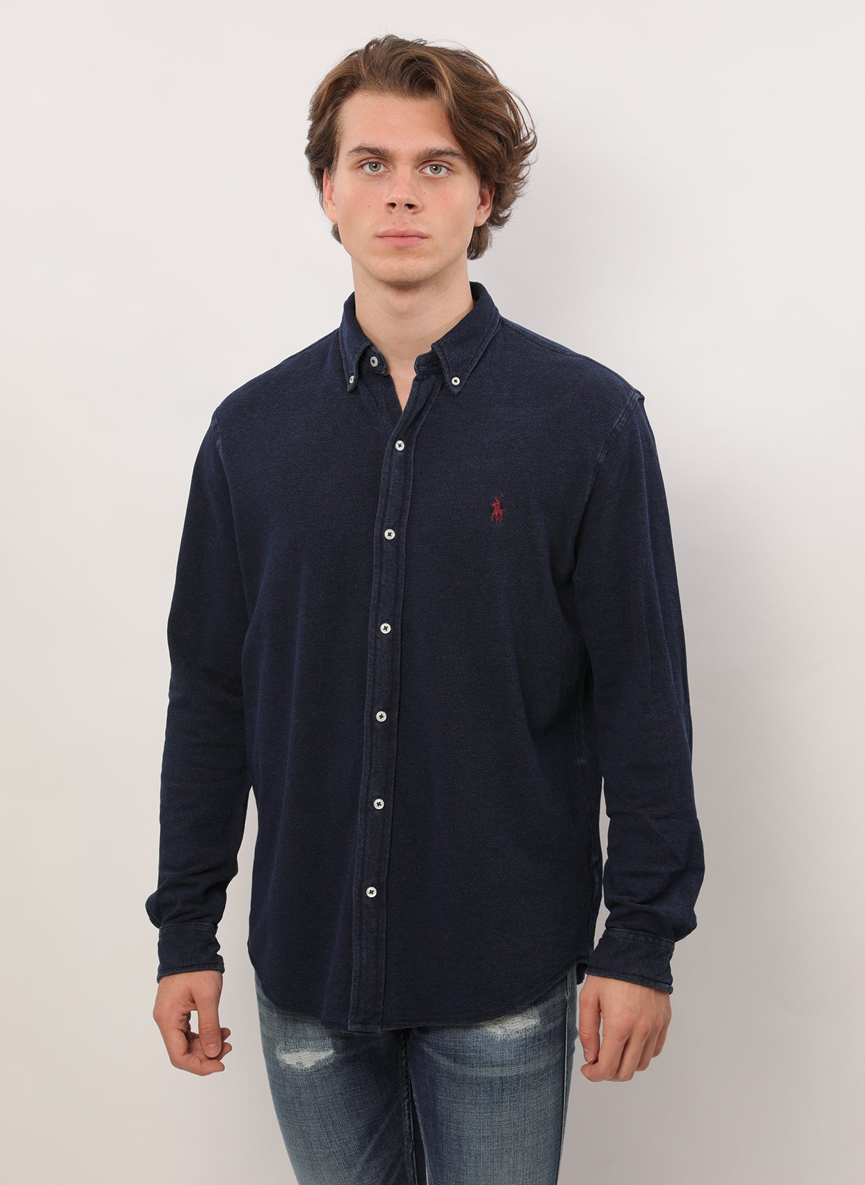 Polo Ralph Lauren Featherweight Mesh Gömlek-Libas Trendy Fashion Store