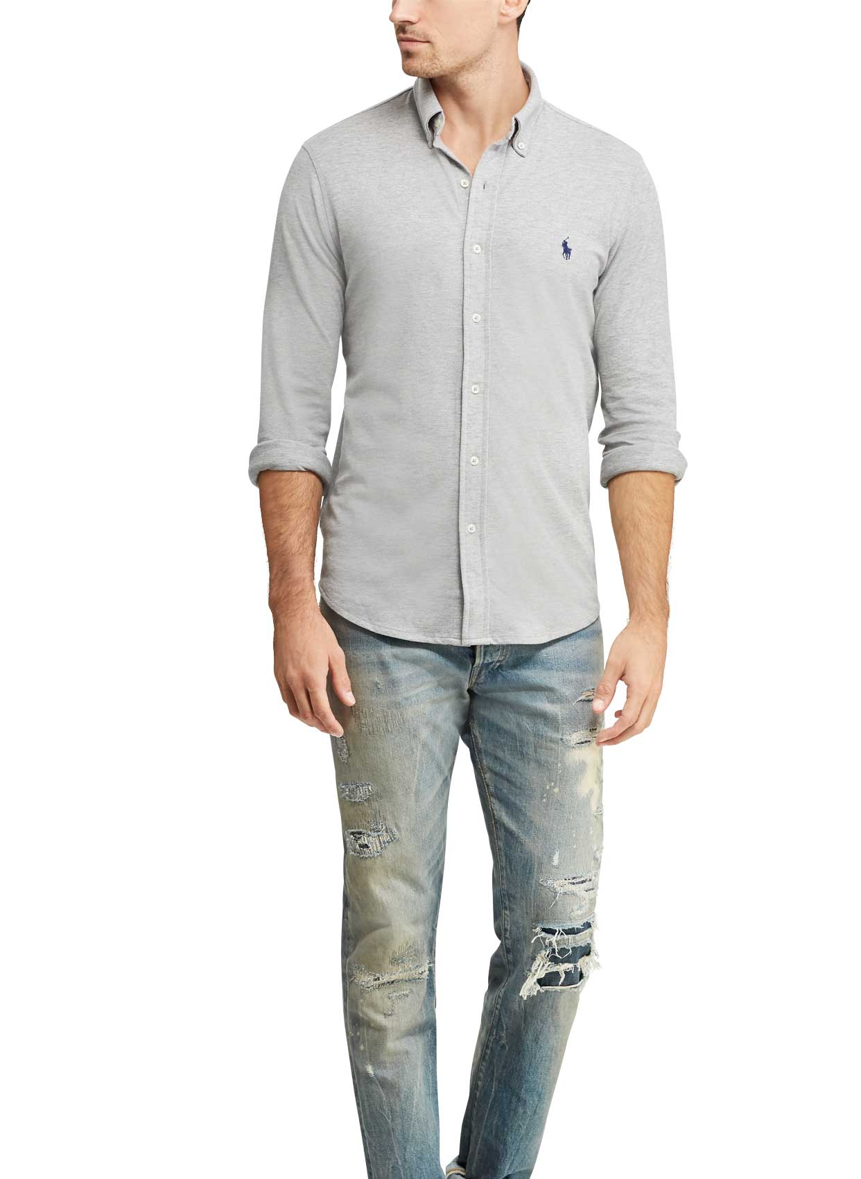 Polo Ralph Lauren Featherweight Mesh Gömlek-Libas Trendy Fashion Store