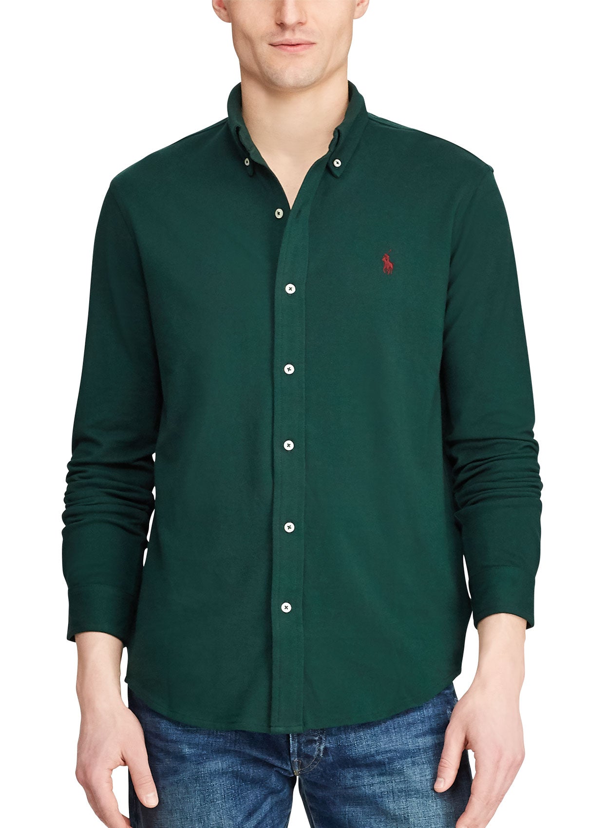 Polo Ralph Lauren Featherweight Mesh Gömlek-Libas Trendy Fashion Store