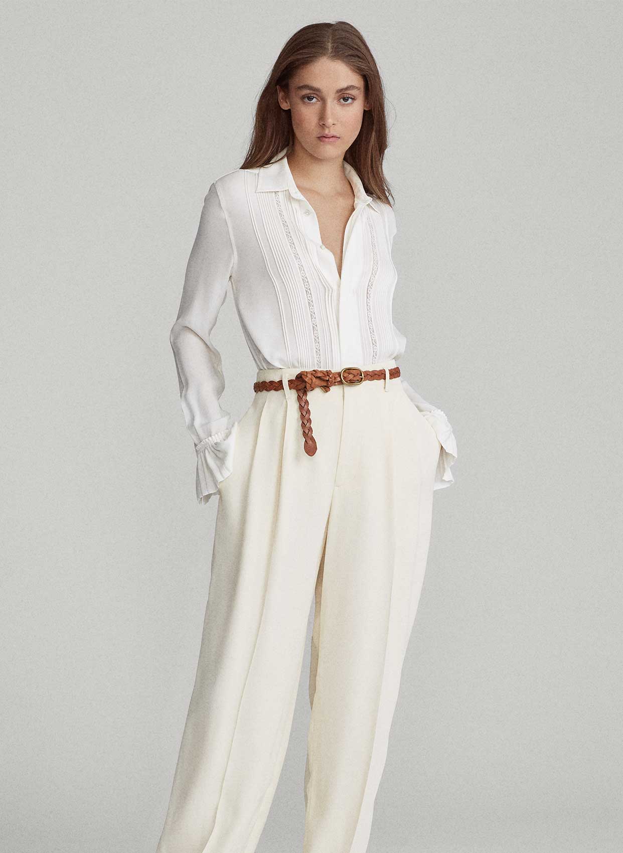 Polo Ralph Lauren İpek Gömlek-Libas Trendy Fashion Store