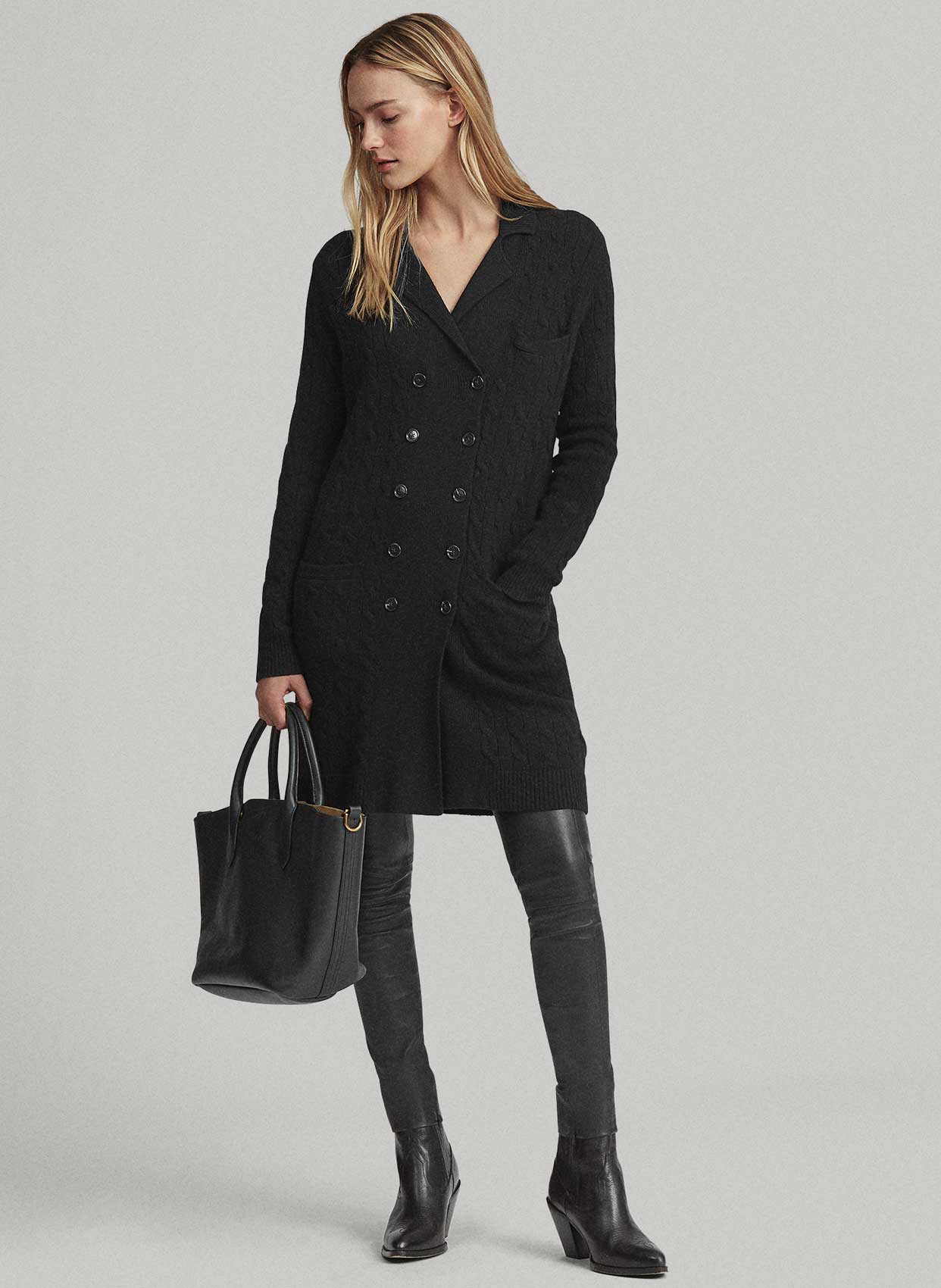 Polo Ralph Lauren Saç Örgü Ceket-Libas Trendy Fashion Store