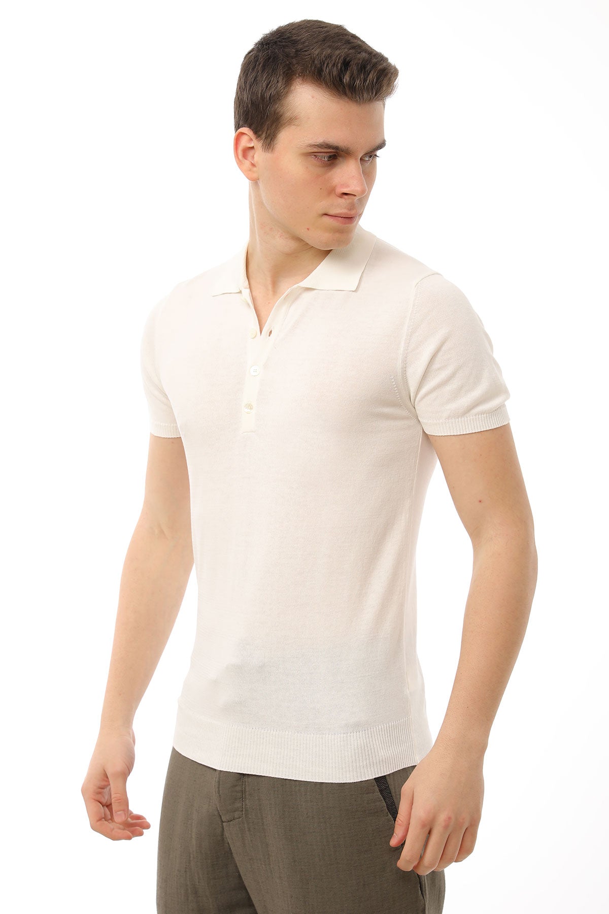 Manifattura Örme Polo Yaka T-shirt-Libas Trendy Fashion Store